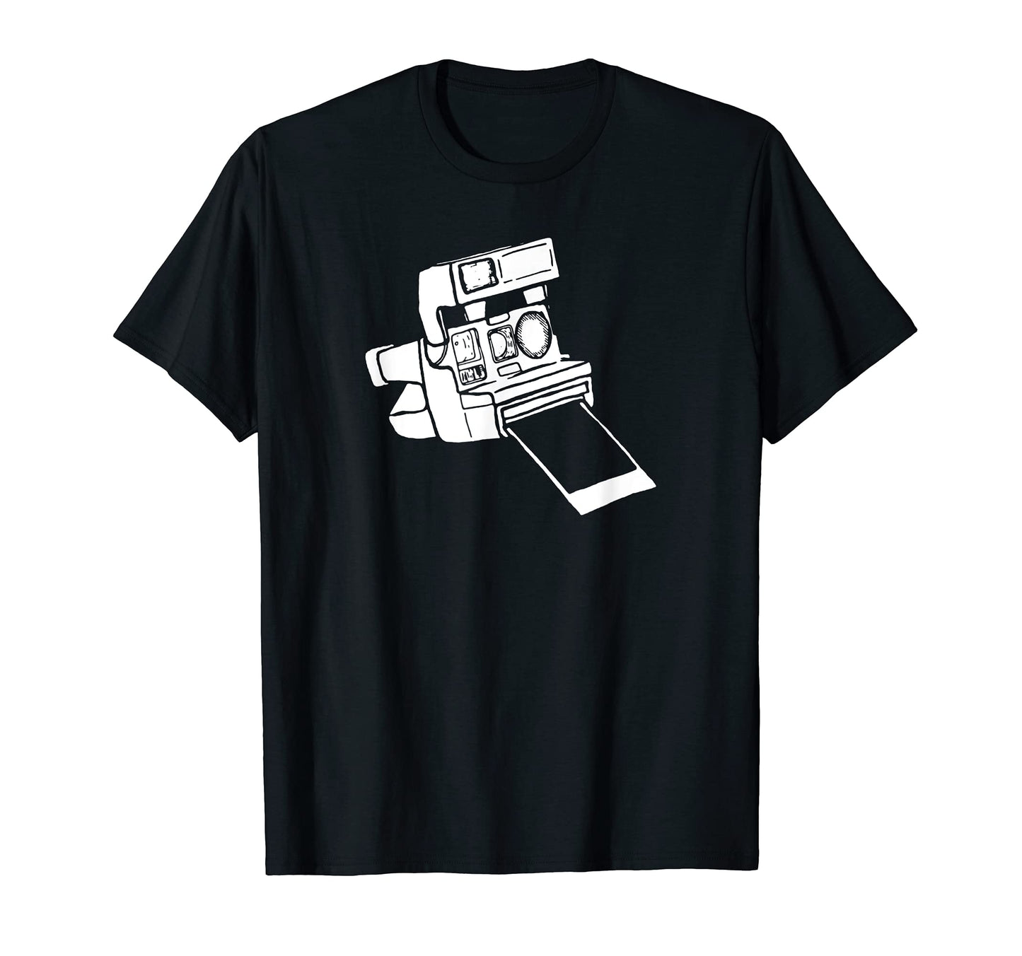 Instant Camera Eighties Photography T-Shirt - Minimalist Print Unisex - T-Shirt, Sweatshirt, Hoodie