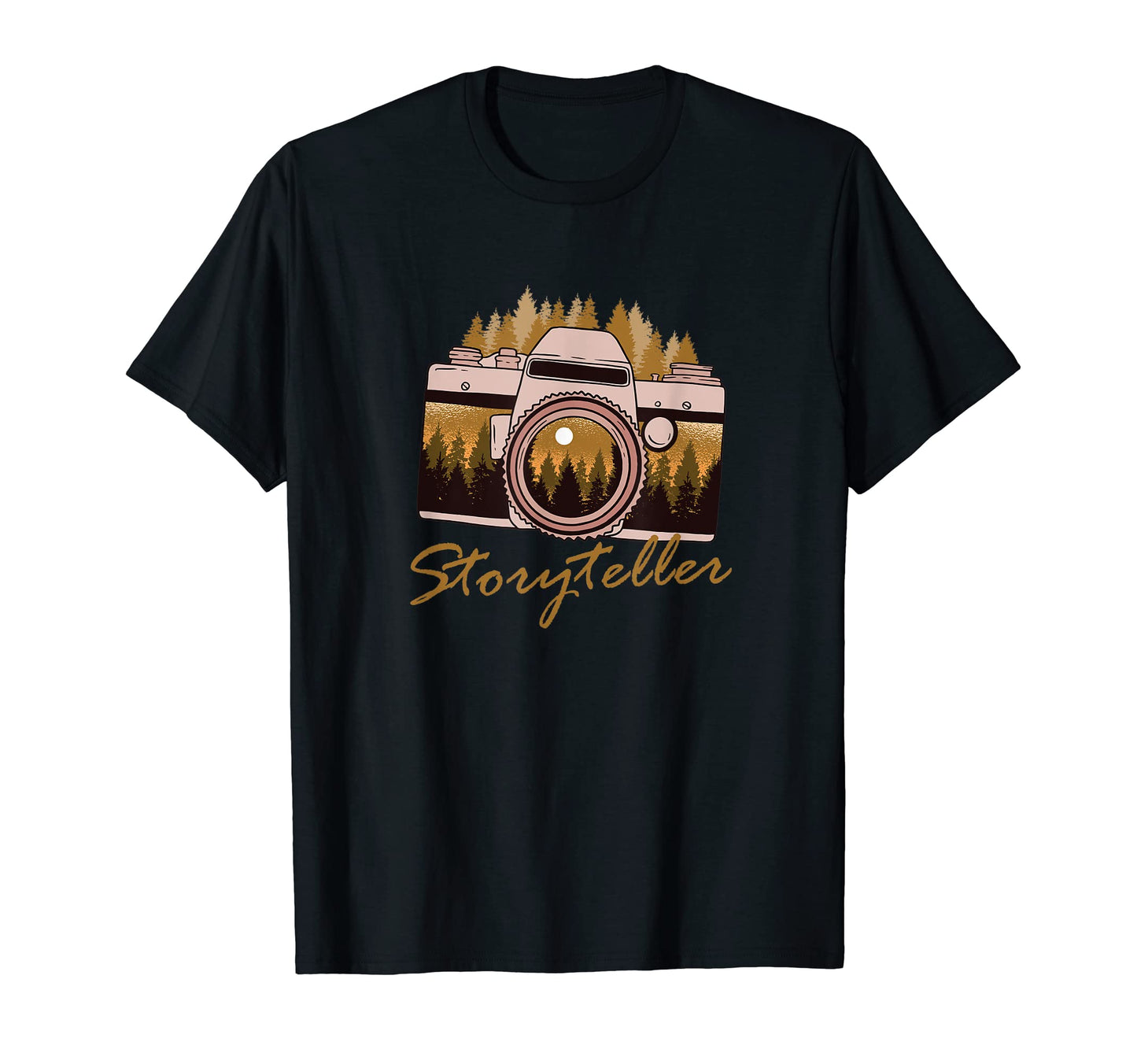 Storyteller Photographer Camera T-Shirt - Graphic Print Men Women - T-Shirt, Sweatshirt, Hoodie