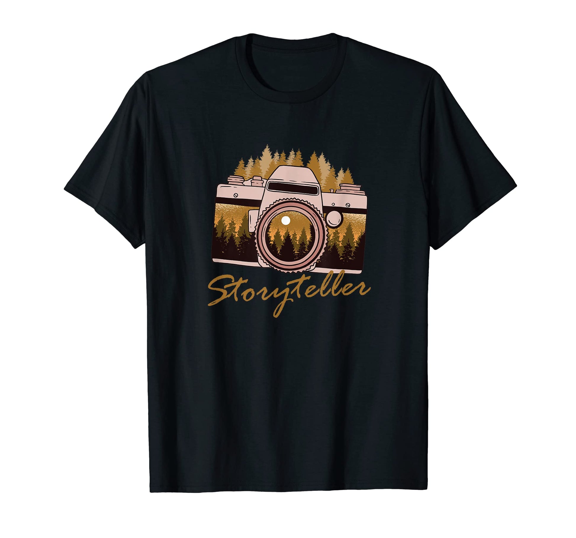 Storyteller Photographer Camera T-Shirt - Graphic Print Men Women - T-Shirt, Sweatshirt, Hoodie