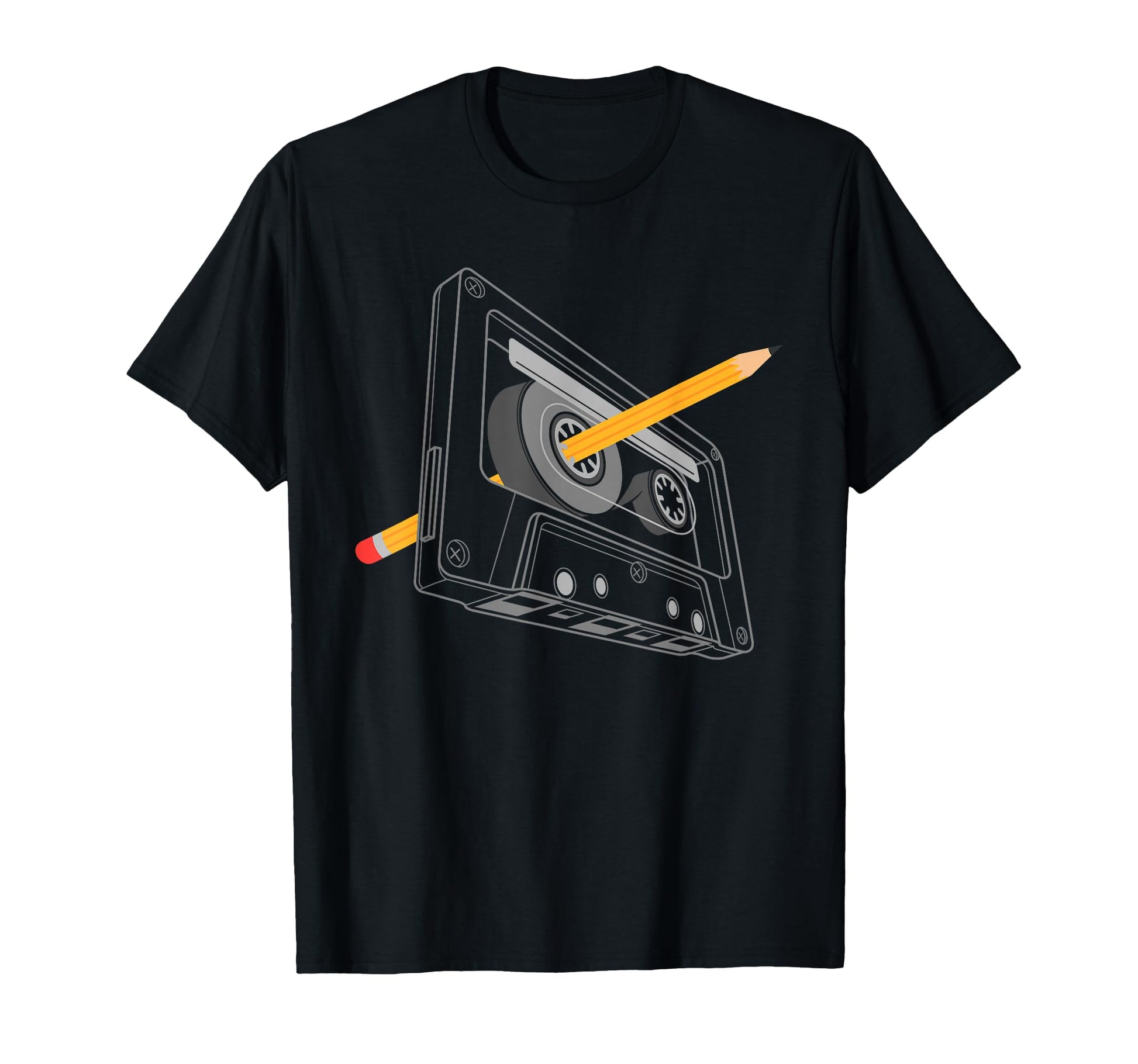 Rewind Funny 80S 90S Cassette T-Shirt - Fun Novelty Design Men Women - T-Shirt, Sweatshirt, Hoodie
