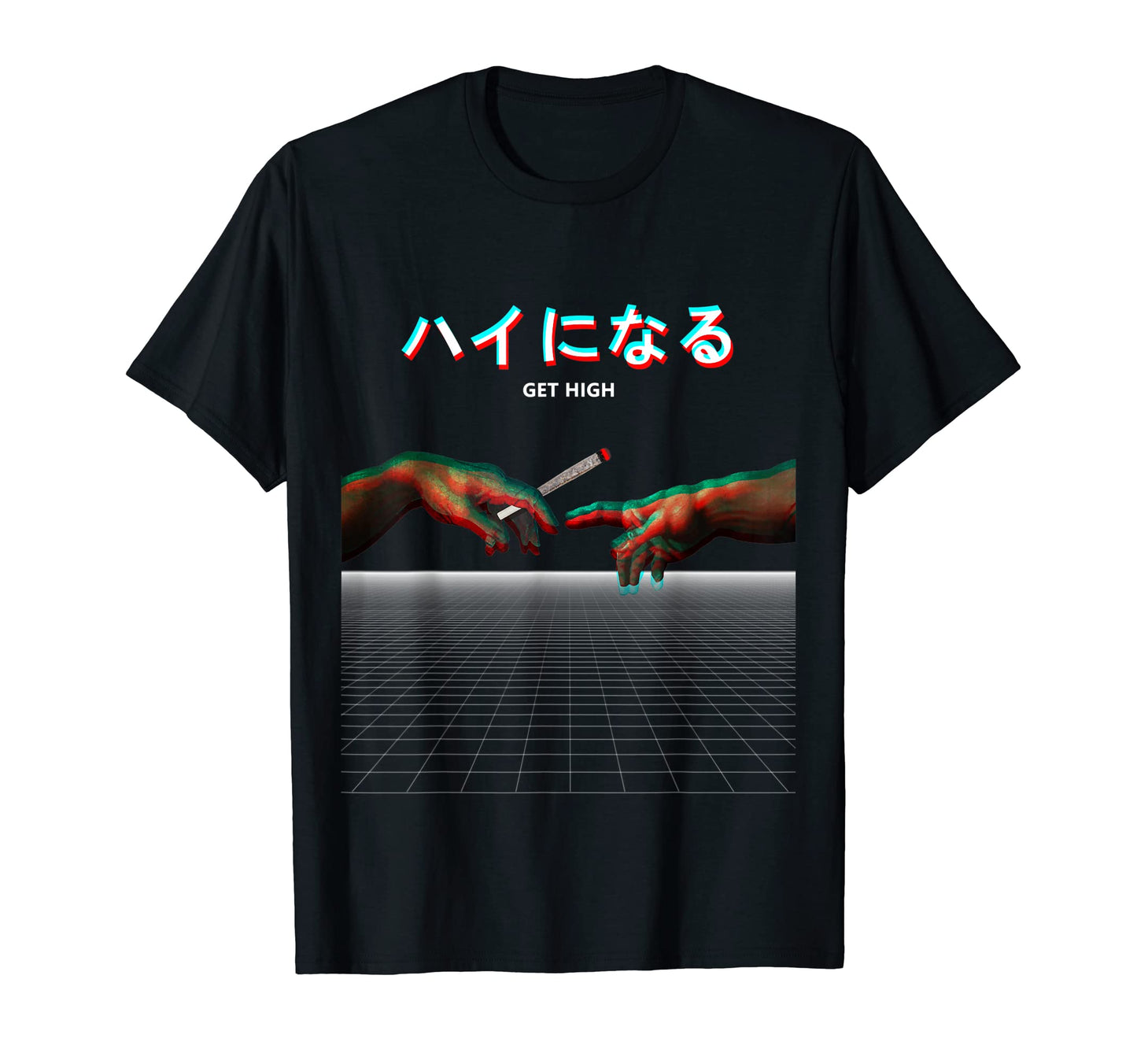 Vaporwave Aesthetic Michelangelo T-Shirt - Trendy Graphic Men Women - T-Shirt, Sweatshirt, Hoodie