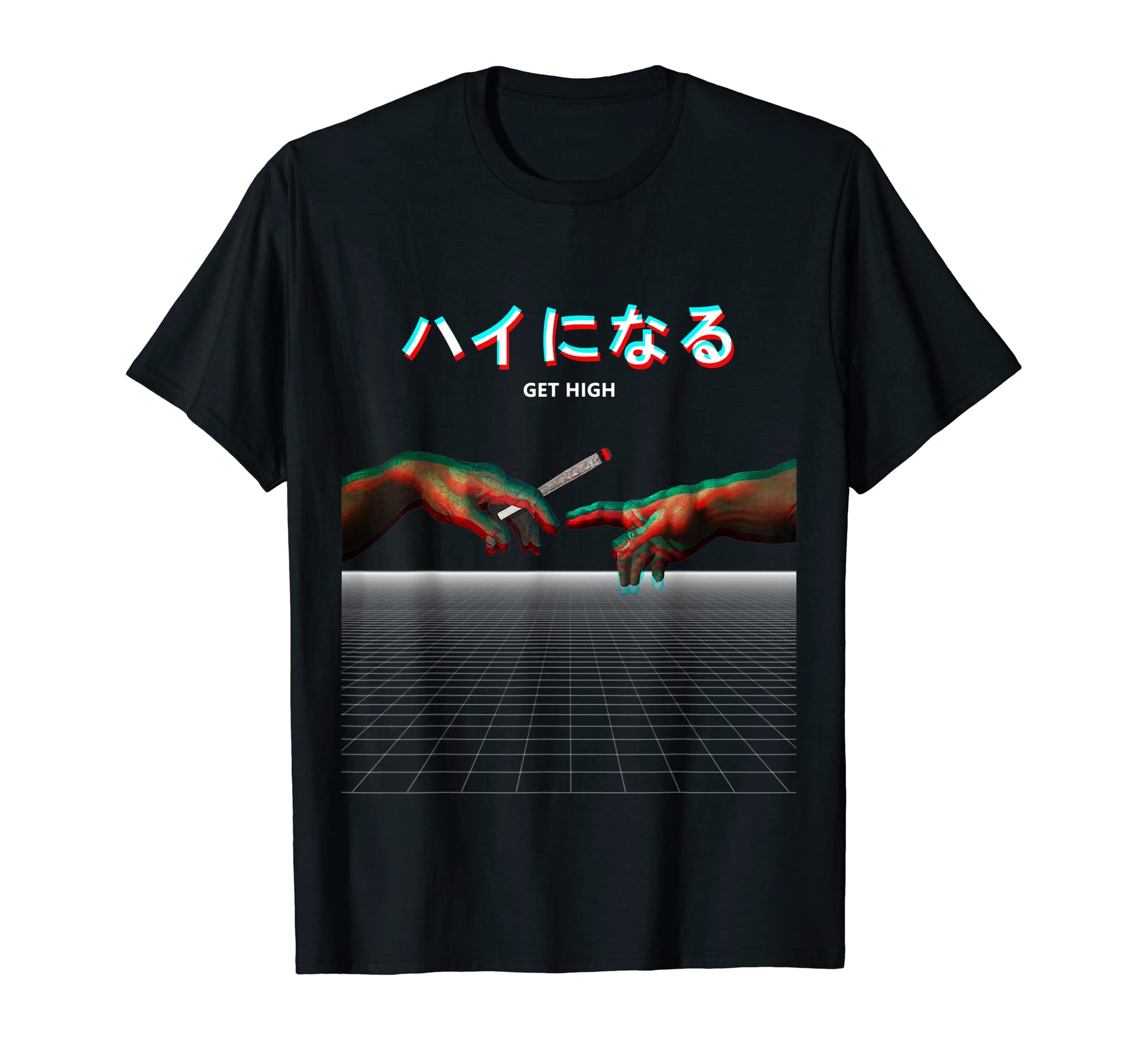 Vaporwave Aesthetic Michelangelo T-Shirt - Trendy Graphic Men Women - T-Shirt, Sweatshirt, Hoodie
