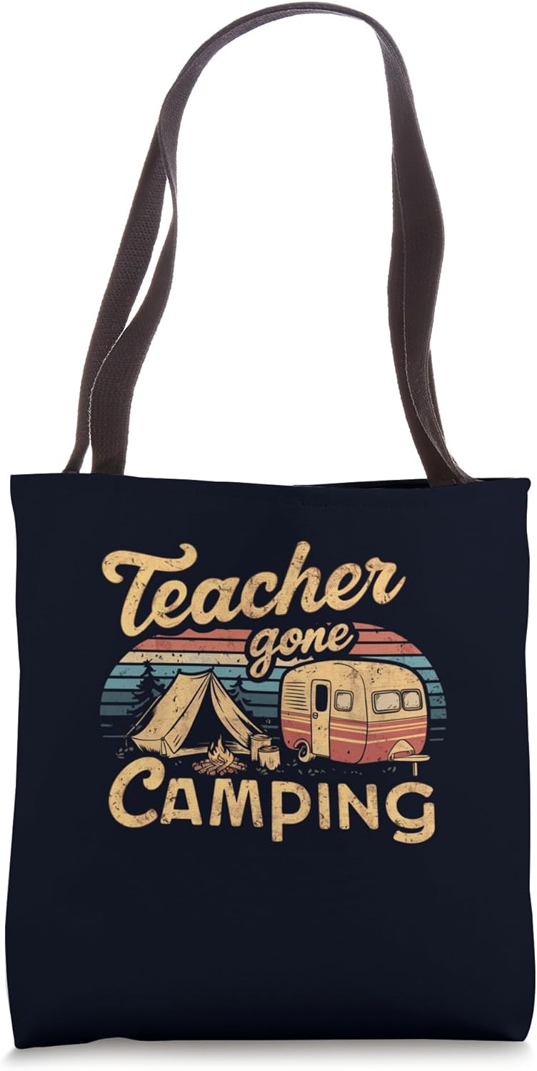 Educator Gift Camping for Teacher - Adult & Kids T-Shirts, Sweatshirts & Hoodies apparel design preview 1