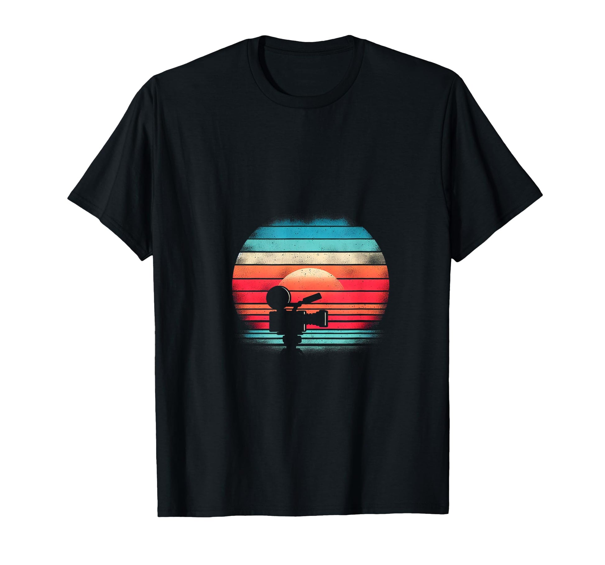 Camera Sunset T-Shirt - Novelty Apparel Unisex - T-Shirt, Sweatshirt, Hoodie