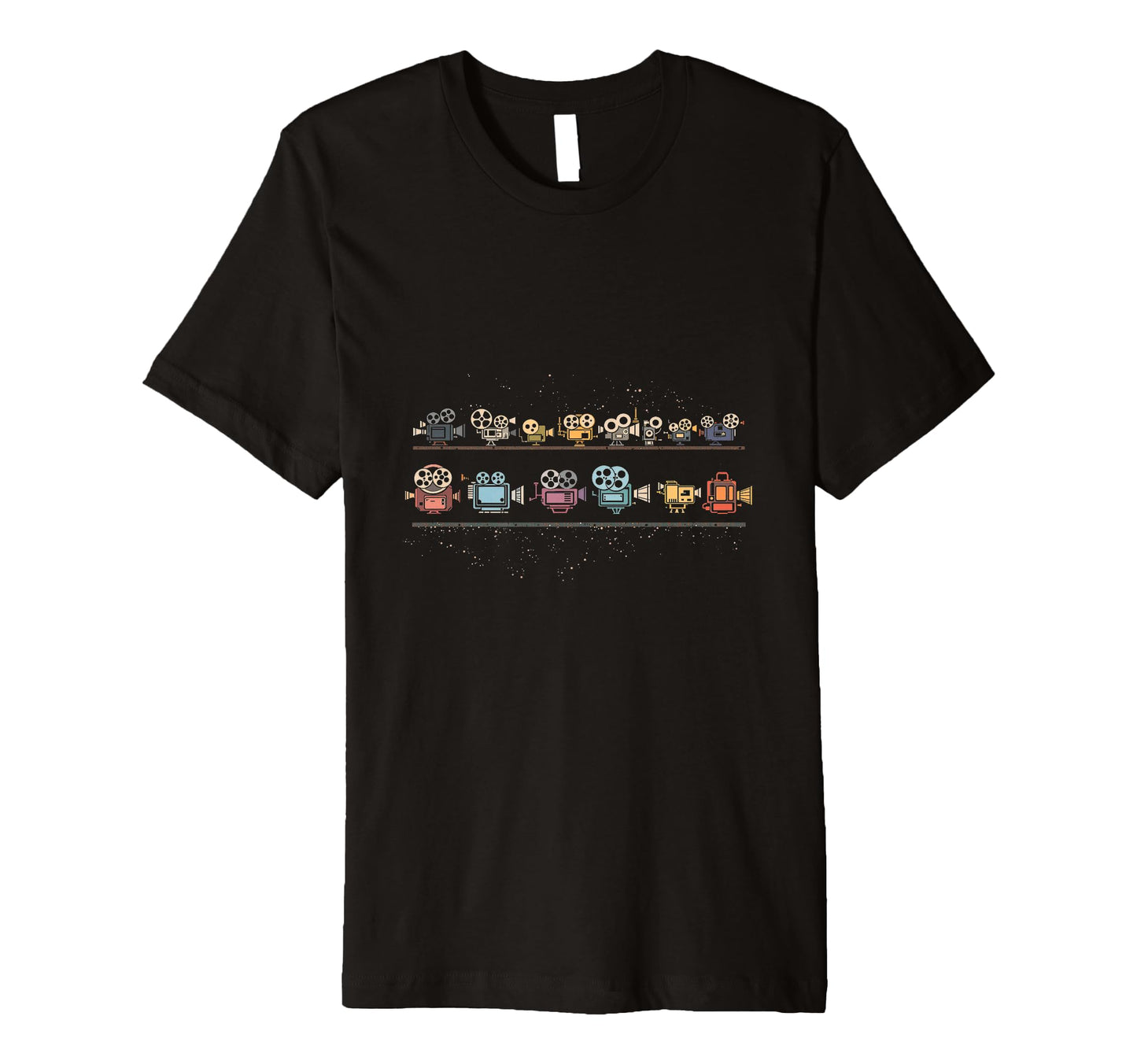 Movie Cameras T-Shirt - Casual Everyday Wear Unisex - T-Shirt, Sweatshirt, Hoodie