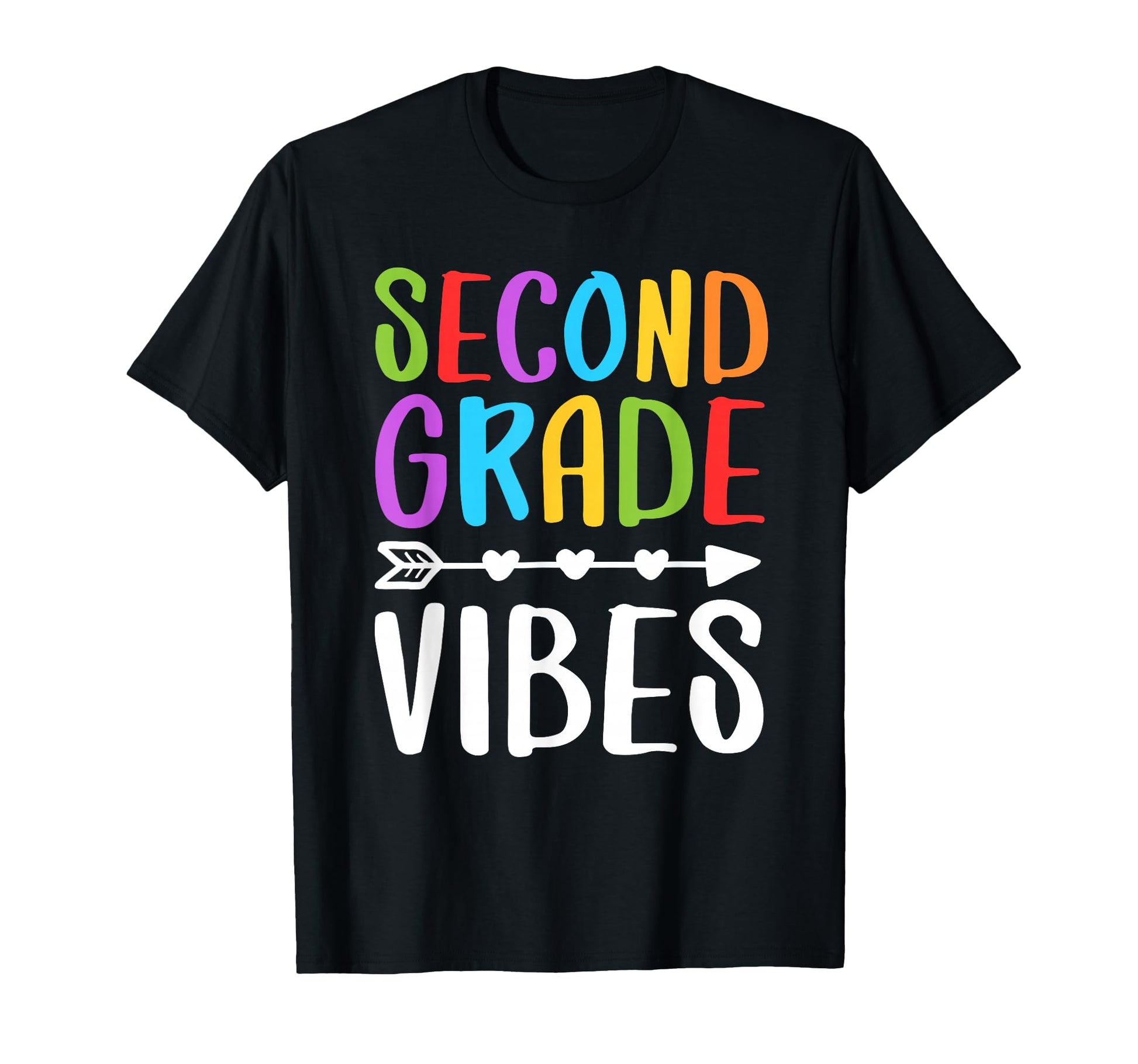 Second Grade Vibes 2Nd Grade Student T-Shirt - Unique Graphic Men Women - T-Shirt, Sweatshirt, Hoodie