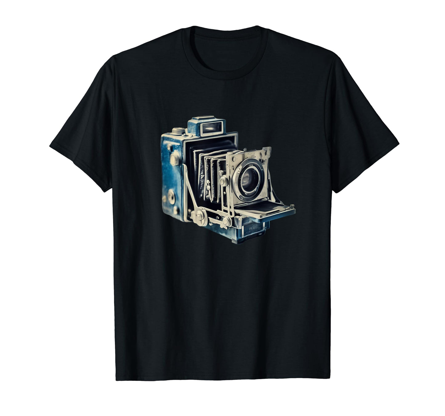 Old Camera Authentic Art T-Shirt - Casual Everyday Wear Men Women - T-Shirt, Sweatshirt, Hoodie