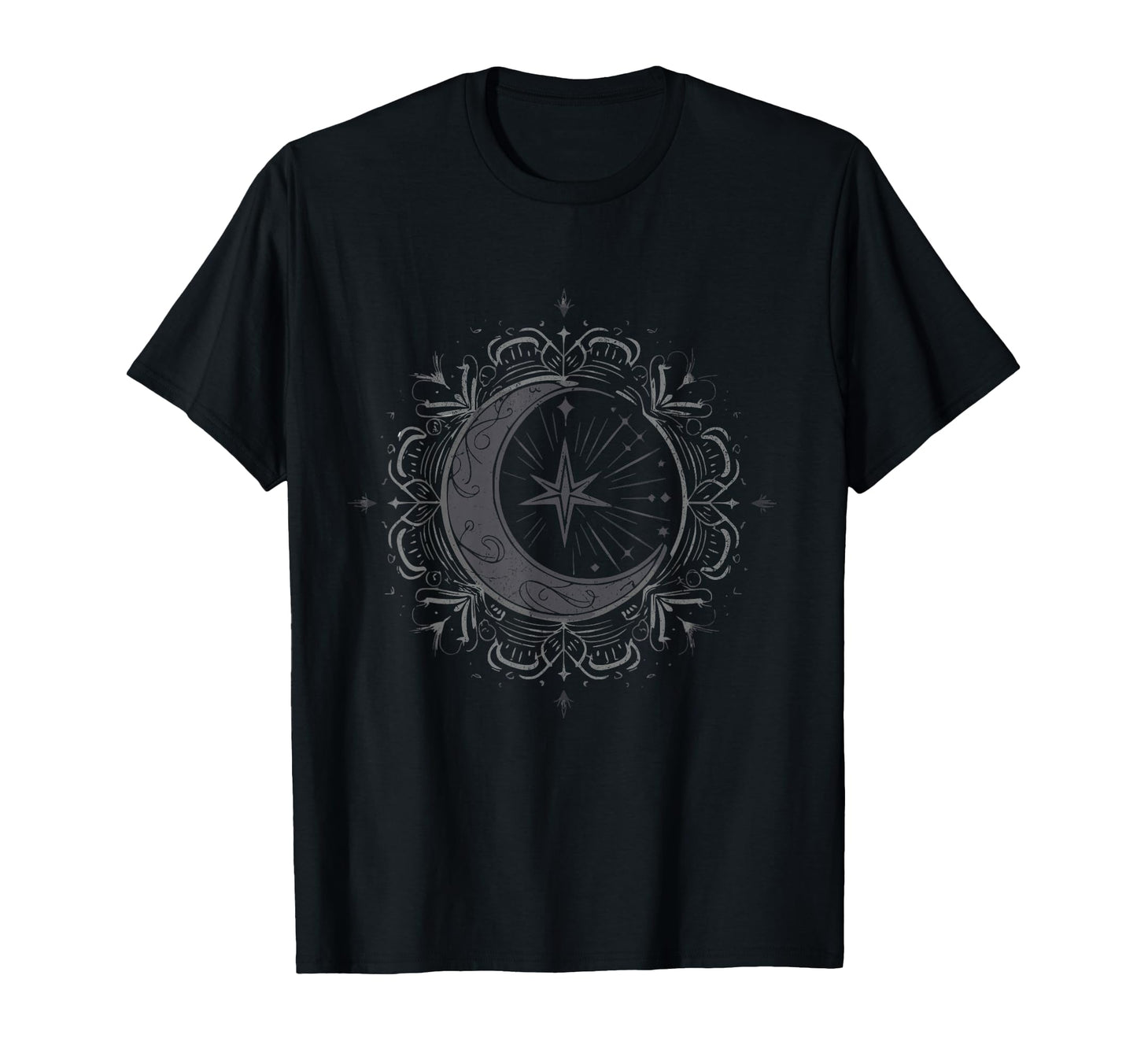 Compass Star Live Sun Dream Moon Boho T-Shirt - Graphic Print Men Women - T-Shirt, Sweatshirt, Hoodie