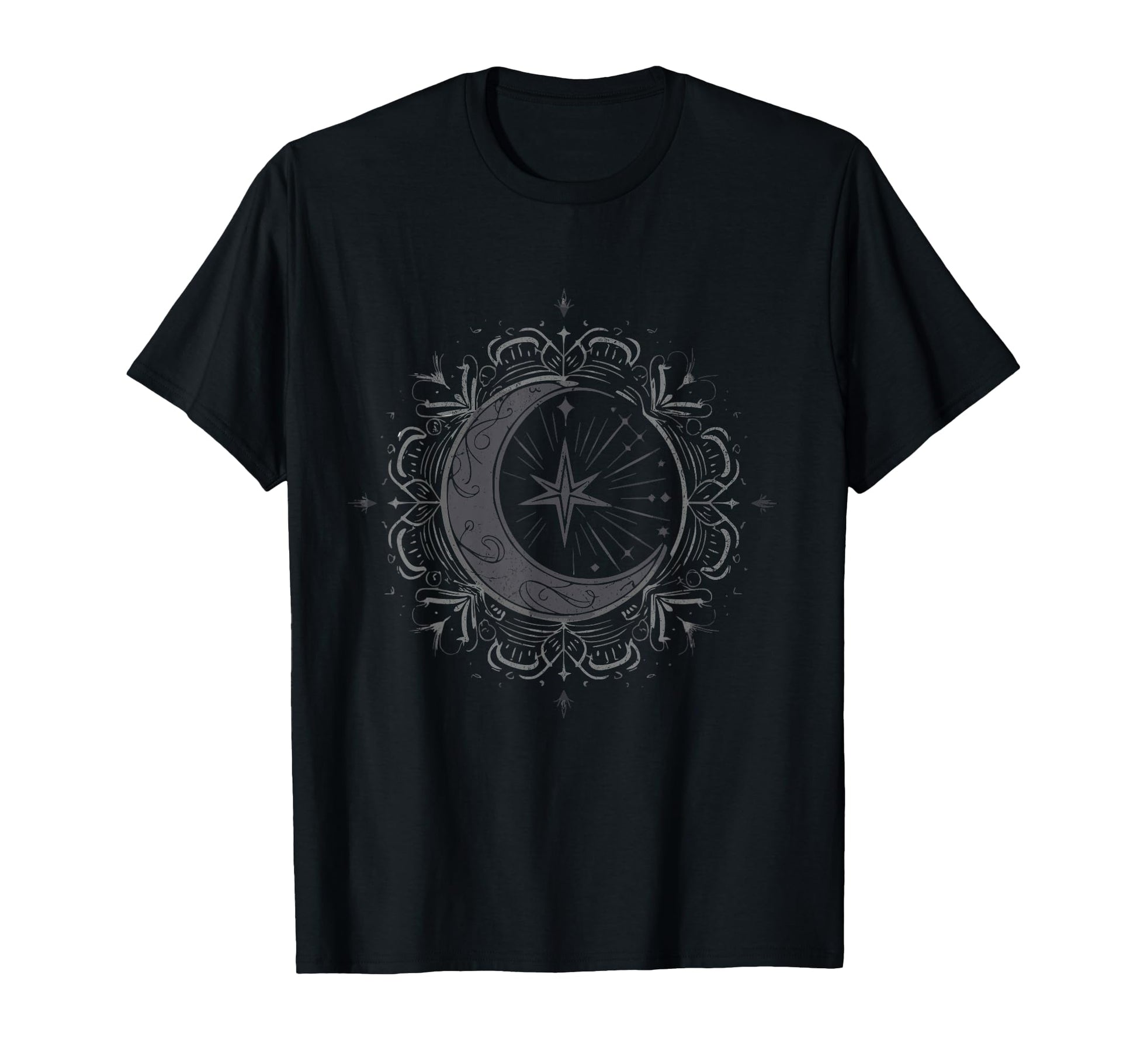 Compass Star Live Sun Dream Moon Boho T-Shirt - Graphic Print Men Women - T-Shirt, Sweatshirt, Hoodie