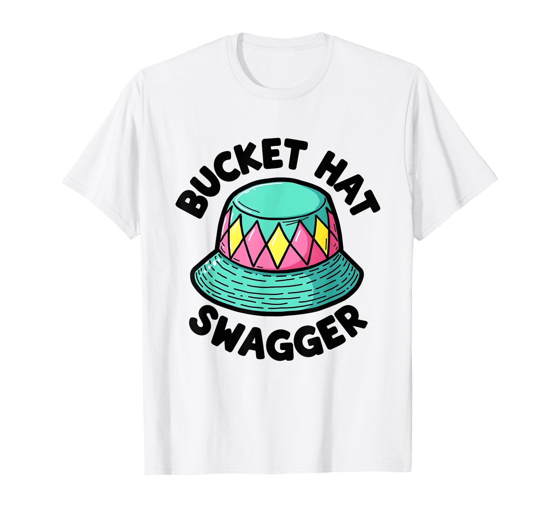 90S Bucket Hat Swagger Streetwear T-Shirt - Novelty Apparel Unisex - T-Shirt, Sweatshirt, Hoodie