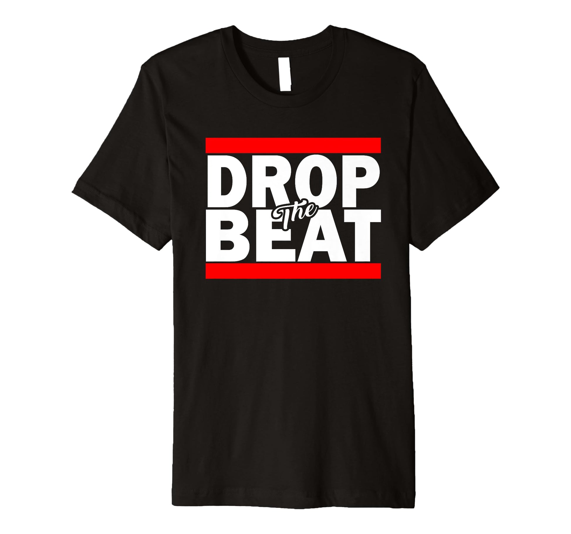 Drop Beat Old School Hip Hop 80S T-Shirt - Graphic Print for Adults - T-Shirt, Sweatshirt, Hoodie