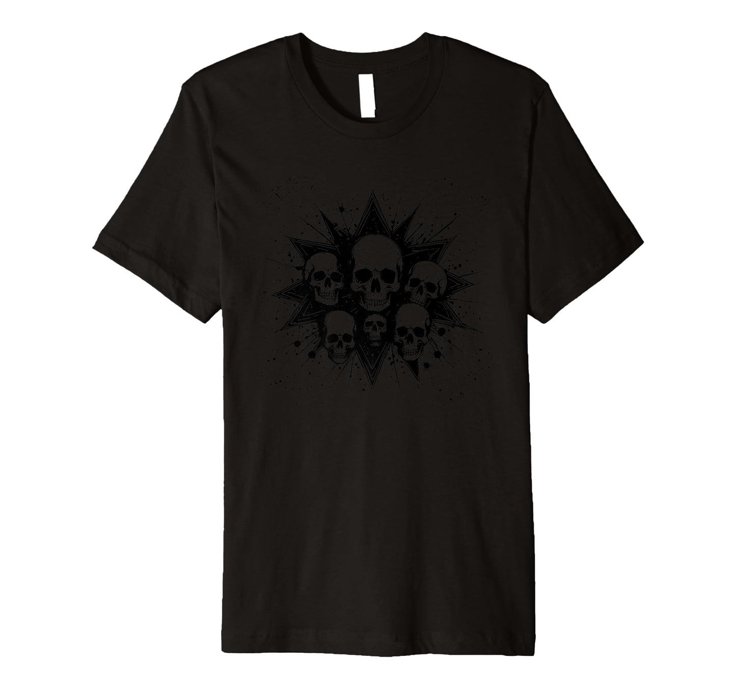 Grunge 90S Skulls Skeletons Skather T-Shirt - Unique Graphic Unisex - T-Shirt, Sweatshirt, Hoodie