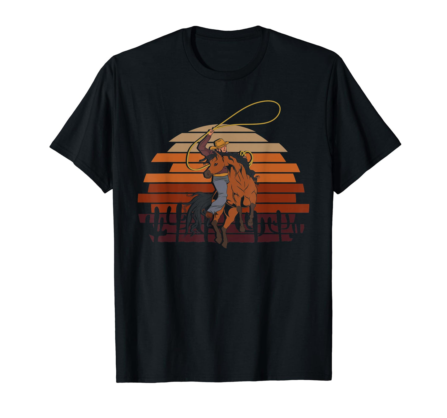 Bull Riding Western Country Cowboy T-Shirt - Trendy Graphic Men Women - T-Shirt, Sweatshirt, Hoodie