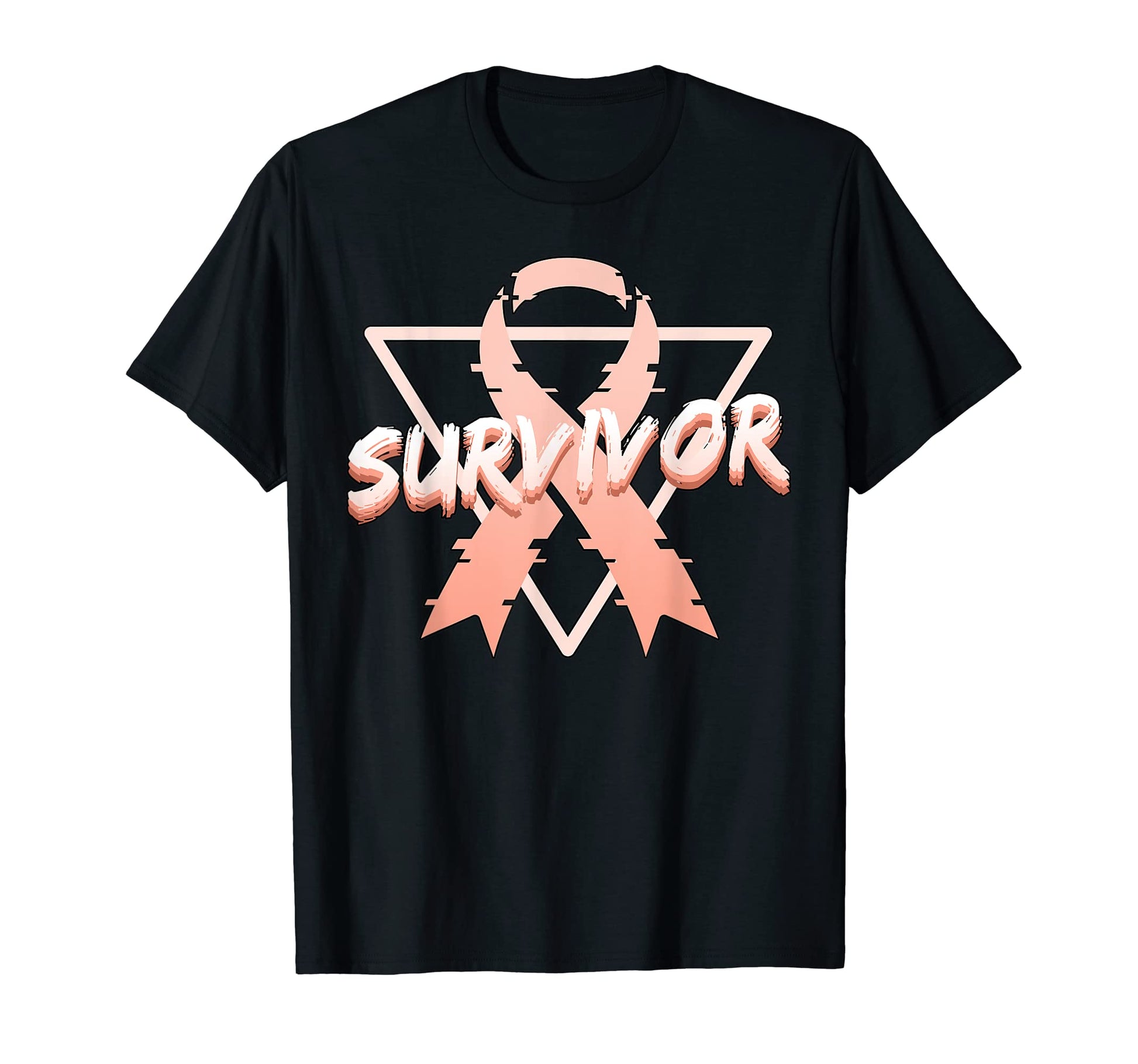 Uterine Cancer Awareness Survivor T-Shirt - Custom Art Print Unisex - T-Shirt, Sweatshirt, Hoodie