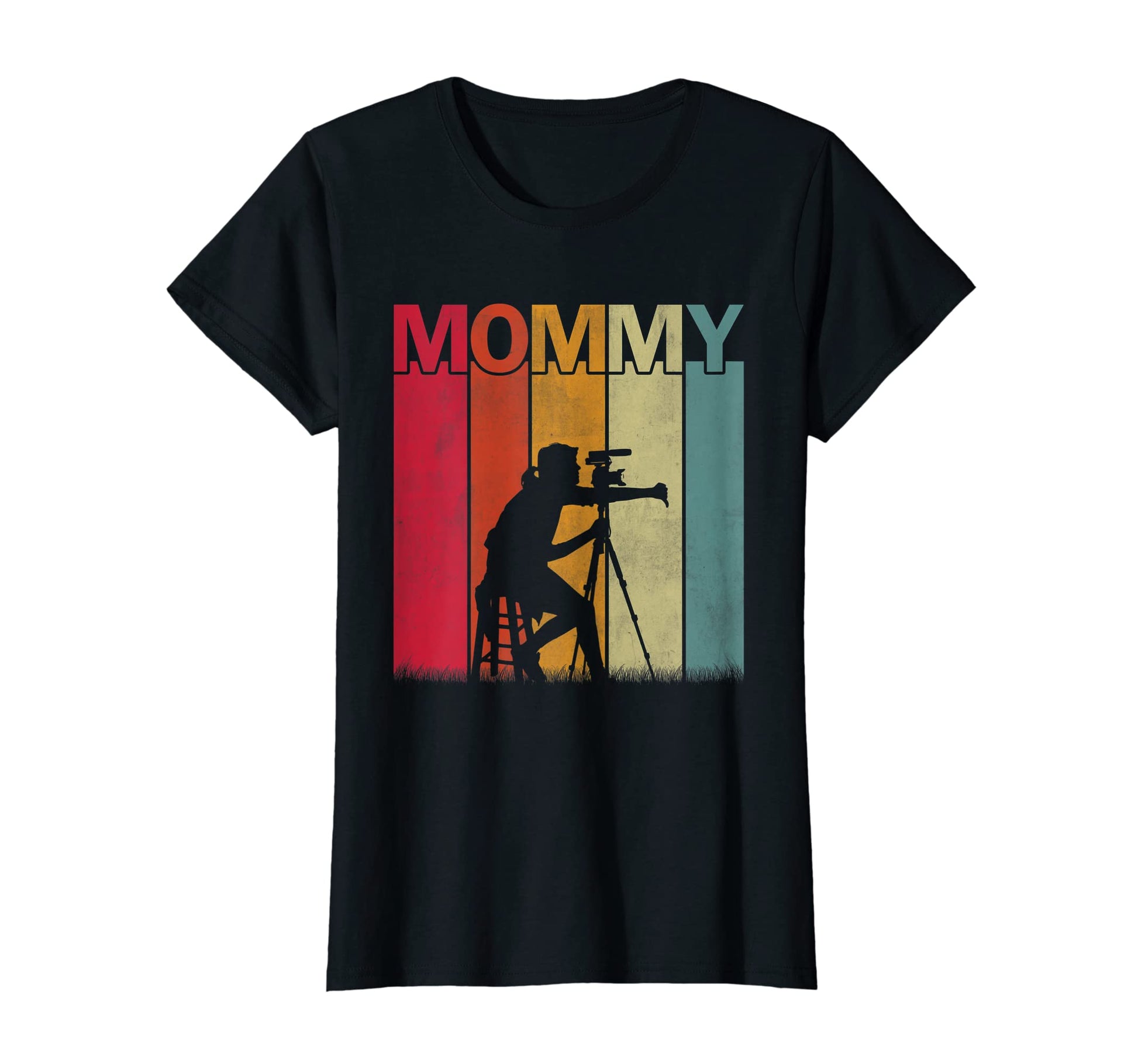 Womens Camera Operator Mothers Day Mommy T-Shirt - Unique Graphic Men Women - T-Shirt, Sweatshirt, Hoodie