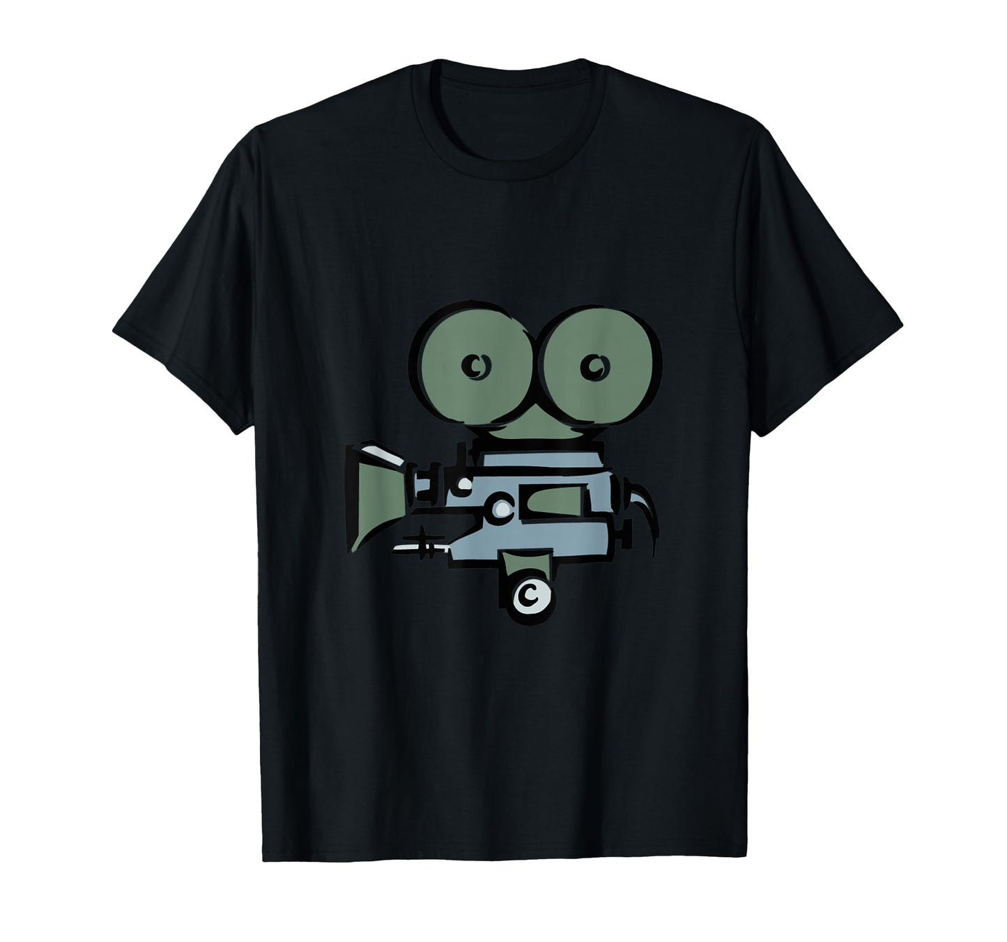Movie Camera T-Shirt - Minimalist Print for Adults - T-Shirt, Sweatshirt, Hoodie