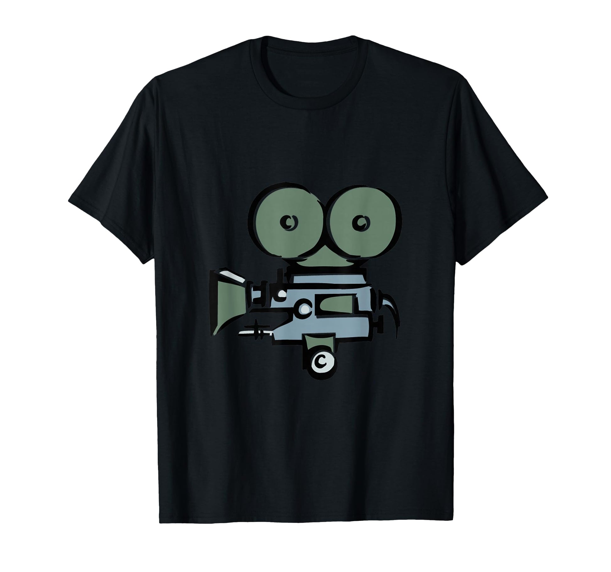 Movie Camera T-Shirt - Minimalist Print for Adults - T-Shirt, Sweatshirt, Hoodie