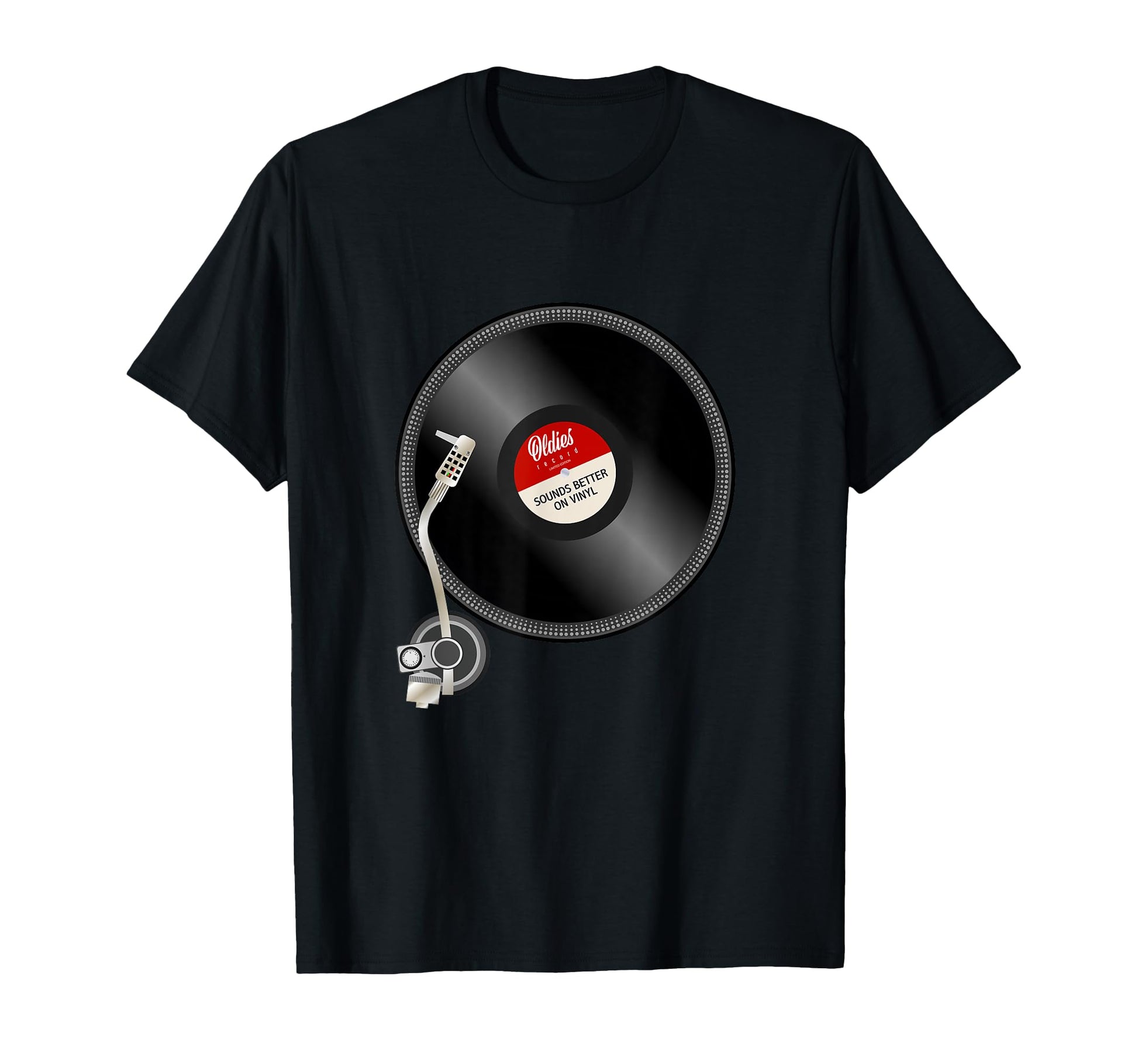 Vinyl Lp Record Sounds Better Vinyl T-Shirt - Novelty Apparel for Adults - T-Shirt, Sweatshirt, Hoodie