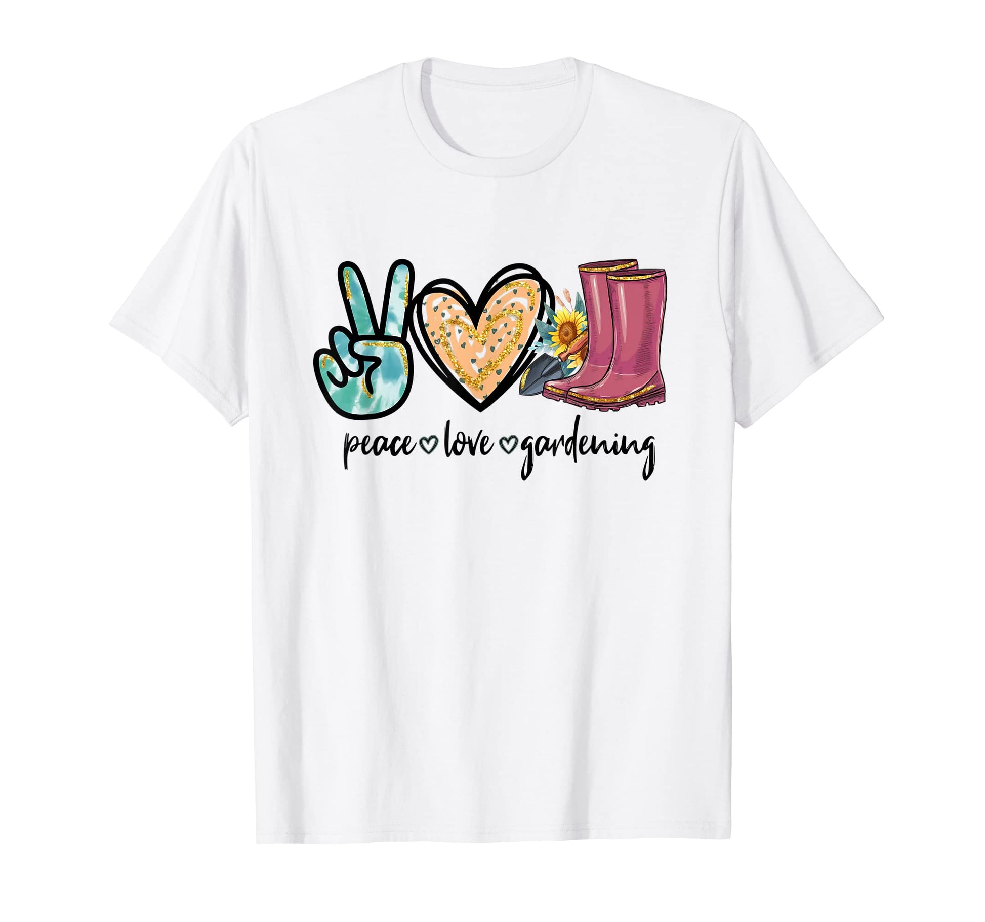 I Love Gardening My Therapy Funny Love T-Shirt - Fun Novelty Design Unisex - T-Shirt, Sweatshirt, Hoodie