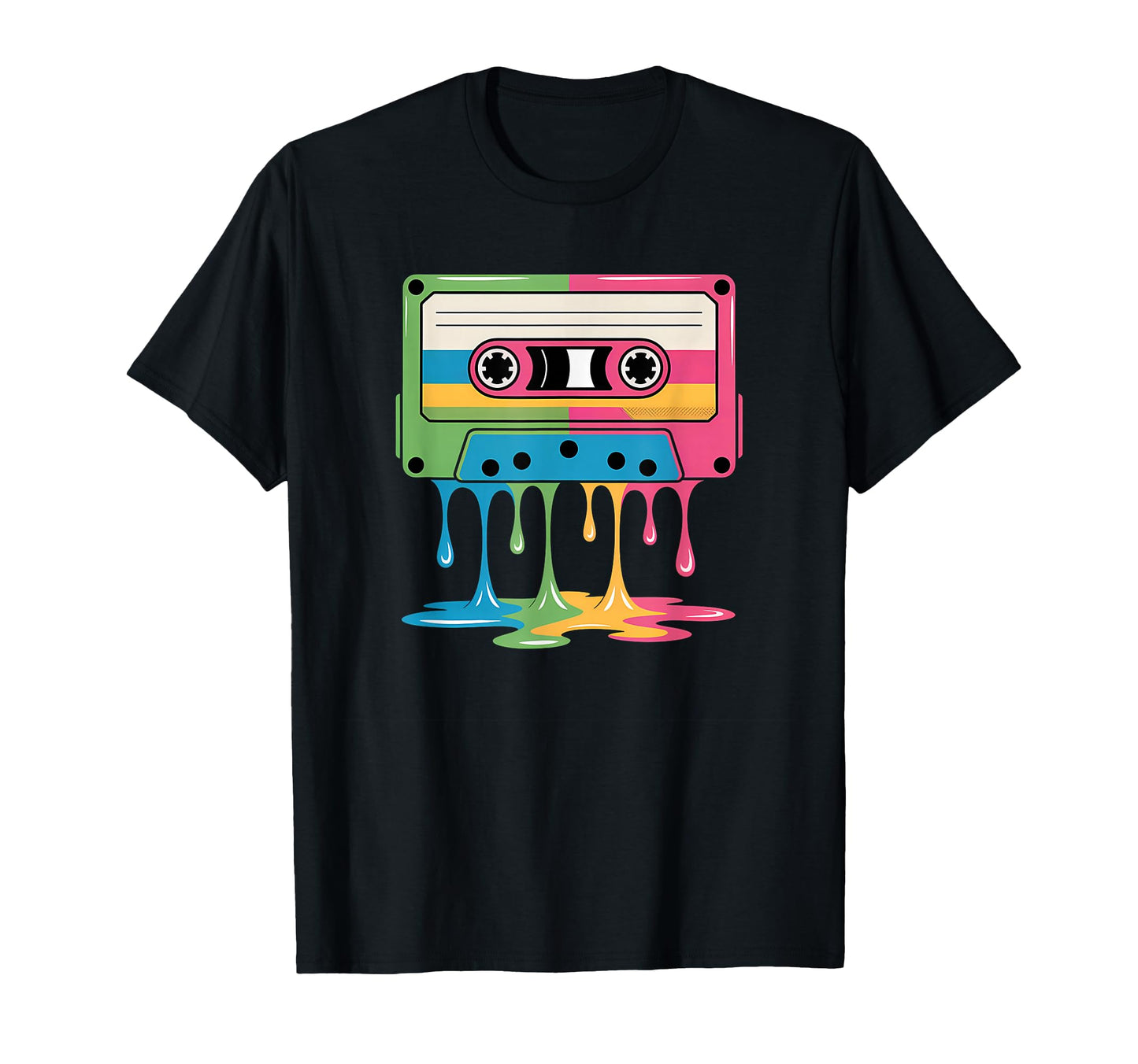Cassette Tape Aesthetic 80S 90S Vaporwave T-Shirt - Novelty Apparel Unisex - T-Shirt, Sweatshirt, Hoodie