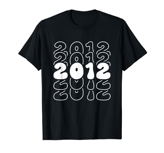 12 Year Old Groovy 12Th Birthday T-Shirt - Streetwear Style for Adults - T-Shirt, Sweatshirt, Hoodie