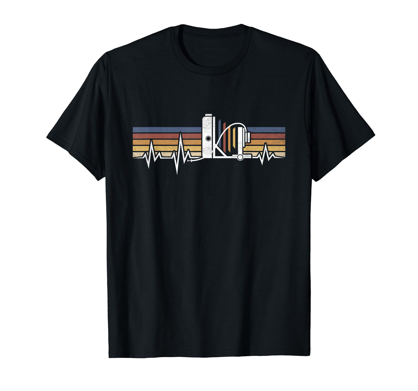 Large Format Field Camera Heartbeat T-Shirt - Minimalist Print for Adults - T-Shirt, Sweatshirt, Hoodie