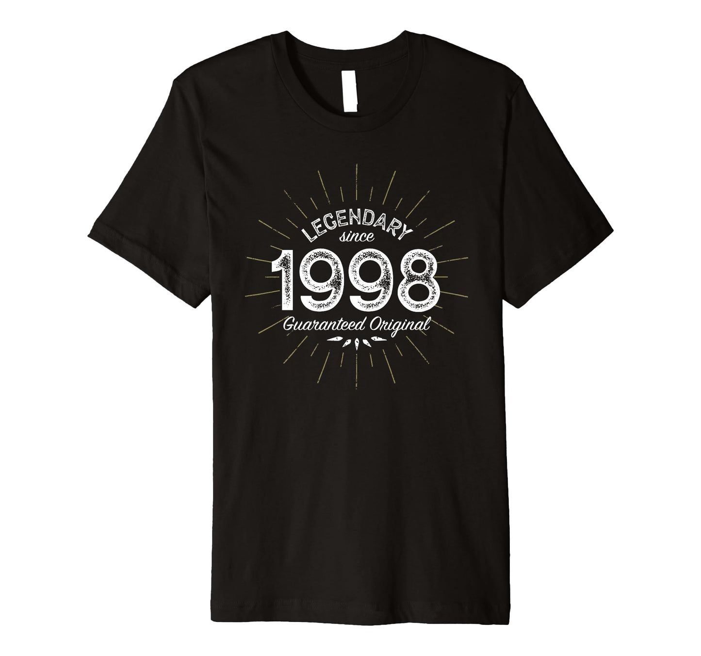 Legendary Since 1998 Birth Year T-Shirt - Custom Art Print Unisex - T-Shirt, Sweatshirt, Hoodie