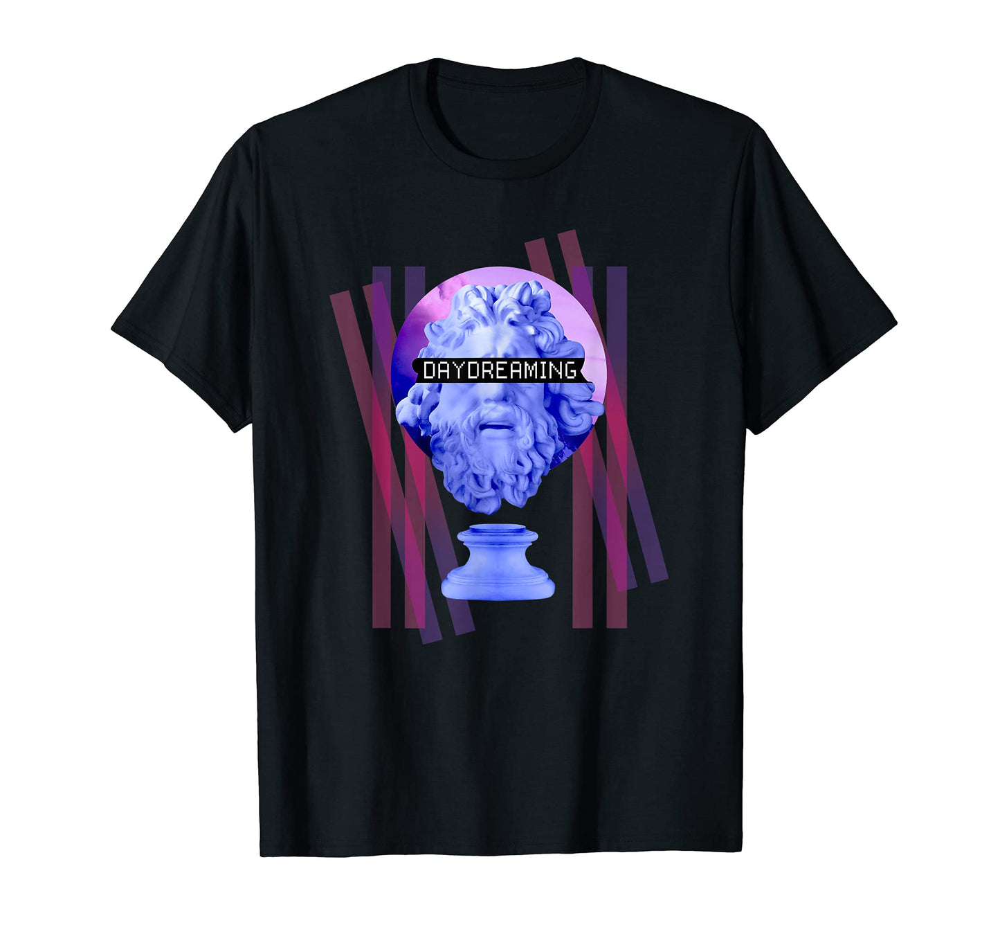 Daydreaming Glitch Edgy T-Shirt - Casual Everyday Wear for Adults - T-Shirt, Sweatshirt, Hoodie