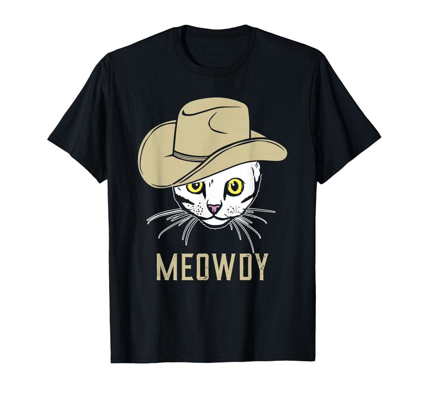 Funny Meowdy Meme Cat Lover Meow Howdy T-Shirt - Trendy Graphic for Adults - T-Shirt, Sweatshirt, Hoodie