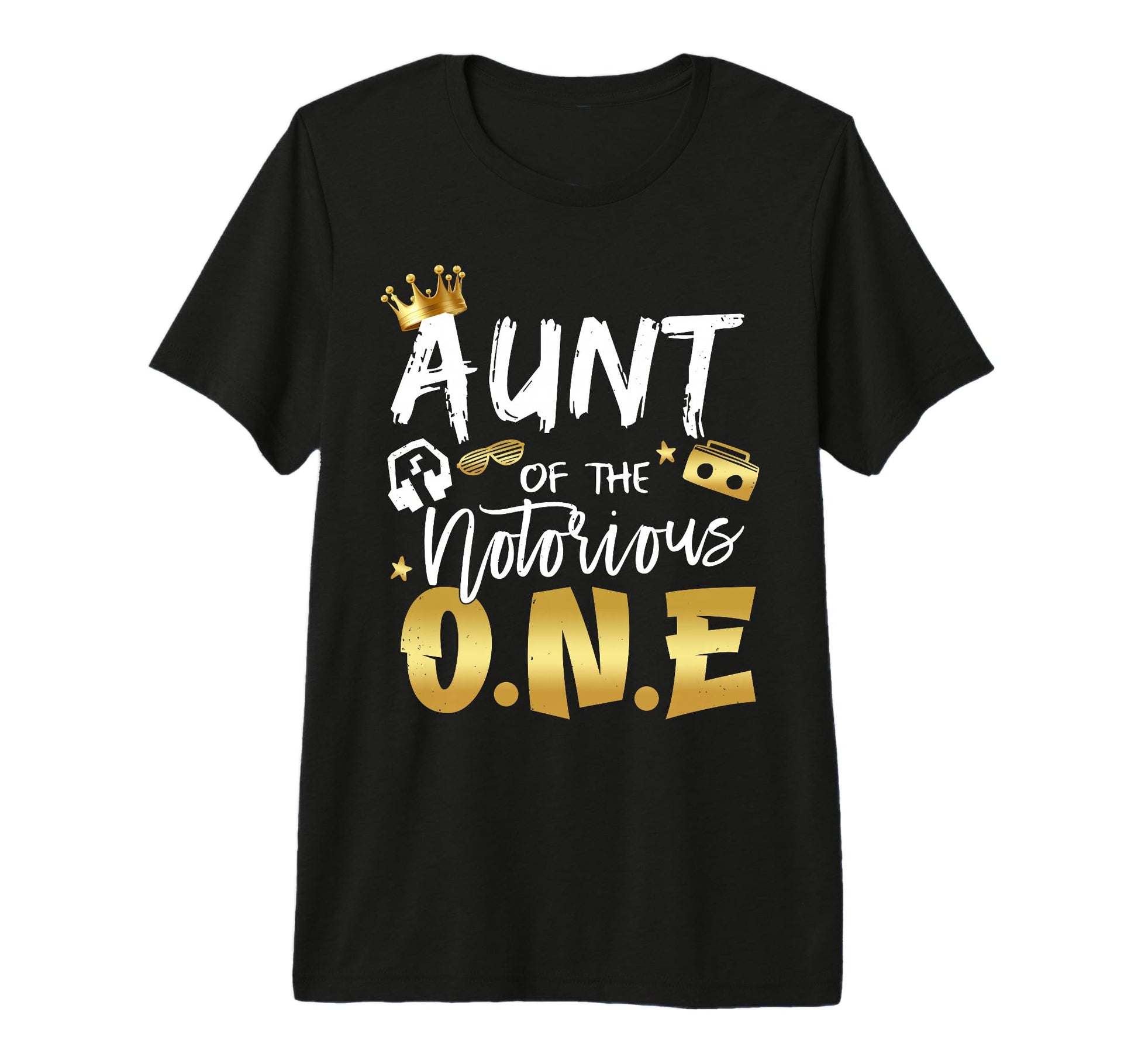Aunt Notorious One Old School 1St Hip Hop T-Shirt - Unique Graphic Unisex - T-Shirt, Sweatshirt, Hoodie