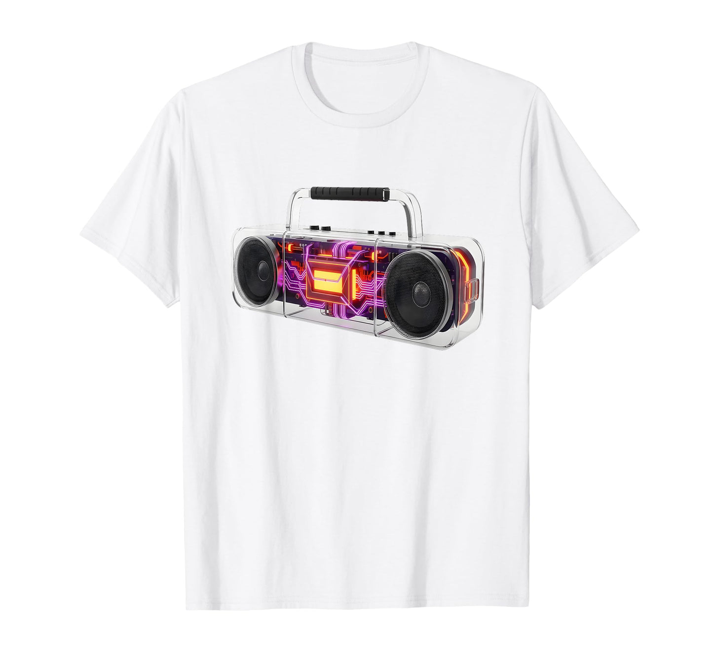 Boombox Old School Cassette Tape T-Shirt - Fun Novelty Design Unisex - T-Shirt, Sweatshirt, Hoodie