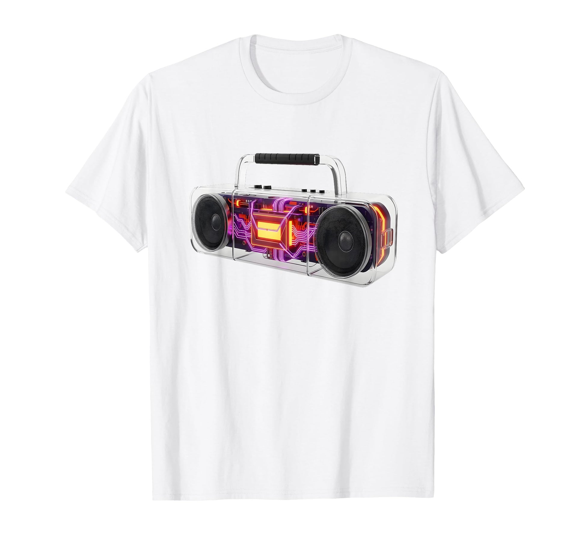 Boombox Old School Cassette Tape T-Shirt - Fun Novelty Design Unisex - T-Shirt, Sweatshirt, Hoodie