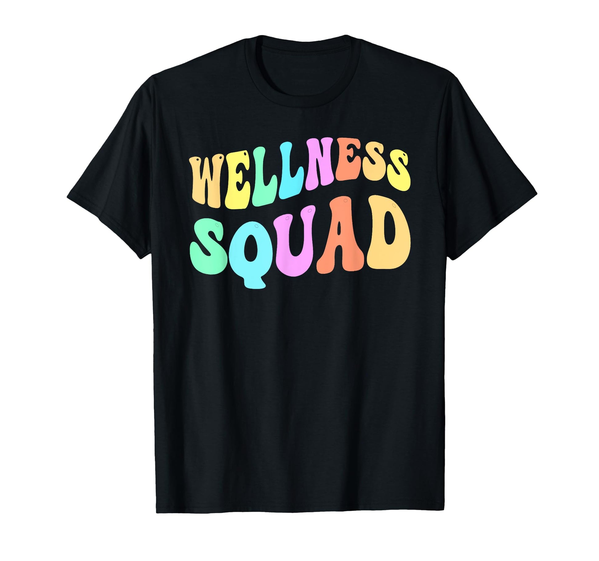 Hippie Wellness Squad Rocks Health T-Shirt - Unique Graphic for Adults - T-Shirt, Sweatshirt, Hoodie