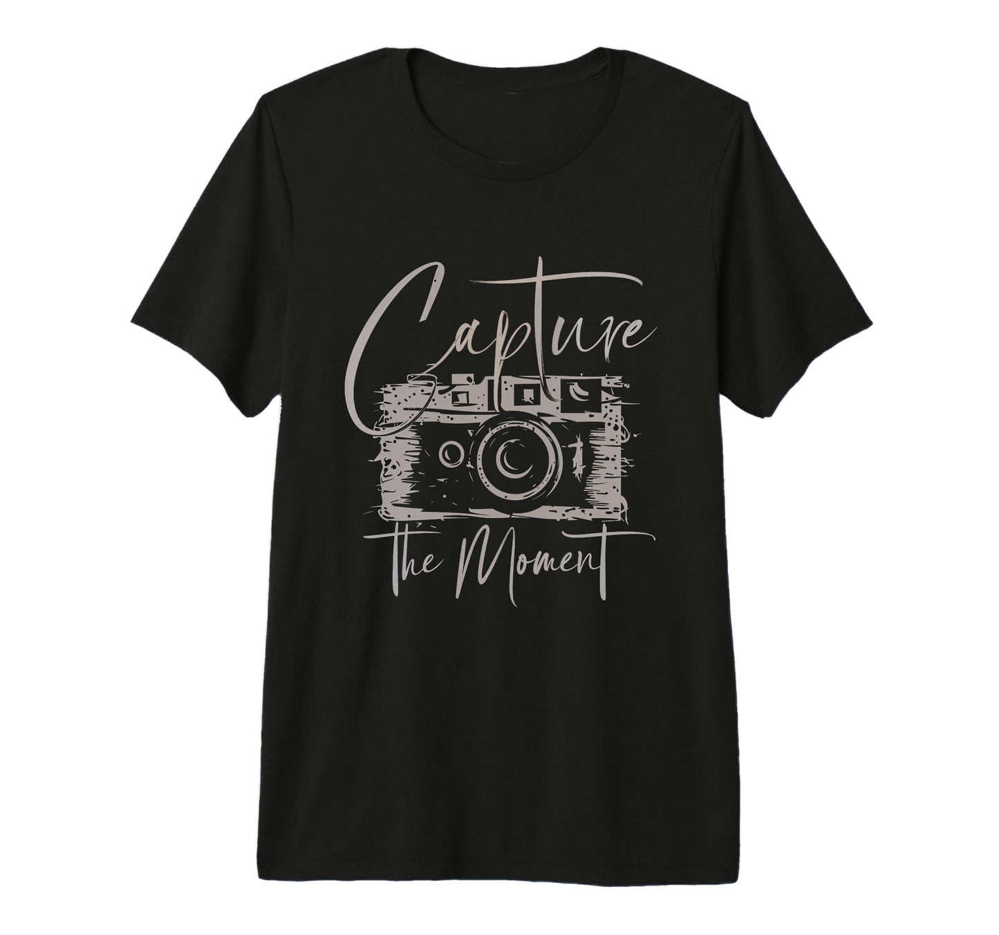 Capture Moment Photography Camera Snap T-Shirt - Trendy Graphic Unisex - T-Shirt, Sweatshirt, Hoodie