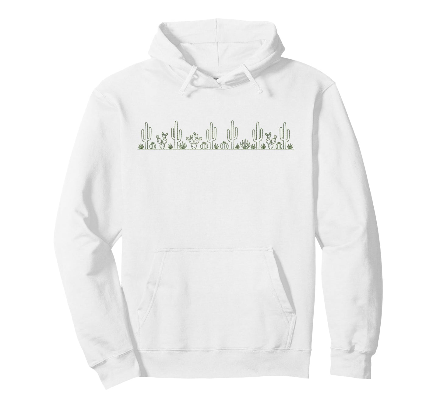 Desert Cactus Western Cactus Southwest Hoodie - Unique Graphic Men Women - T-Shirt, Sweatshirt, Hoodie