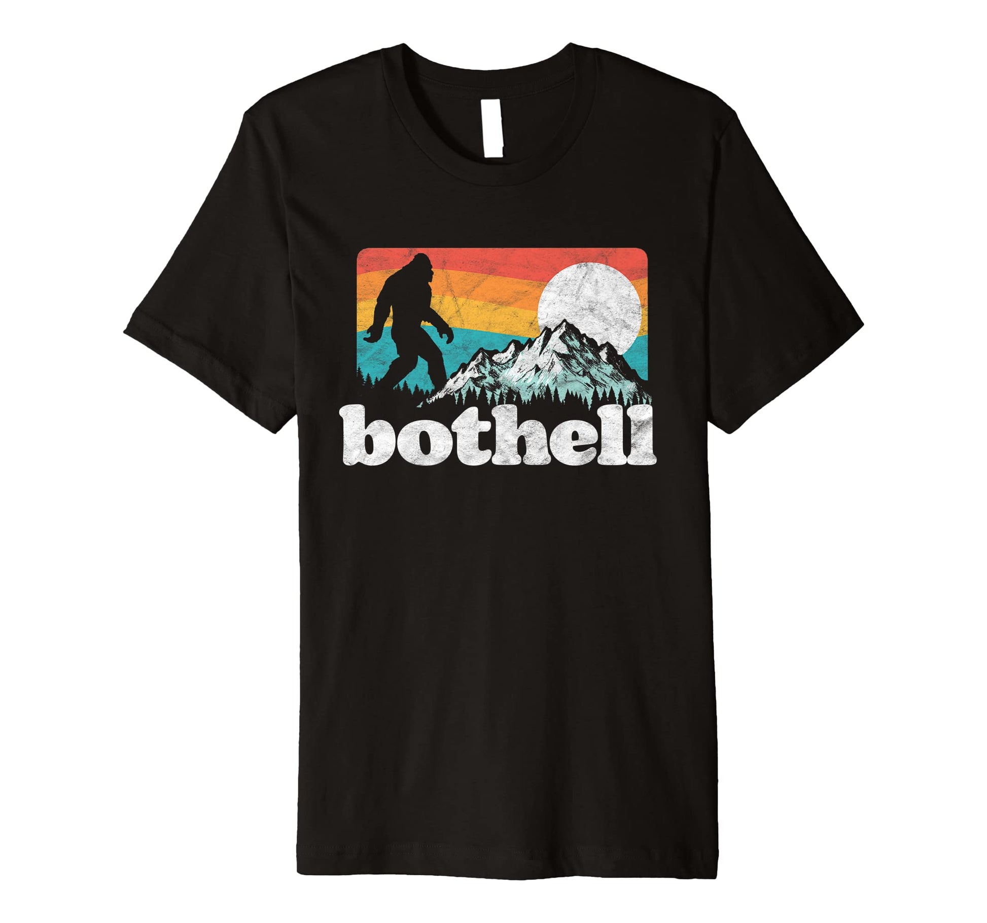 Bothell West Washington Bigfoot T-Shirt - Fun Novelty Design for Adults - T-Shirt, Sweatshirt, Hoodie