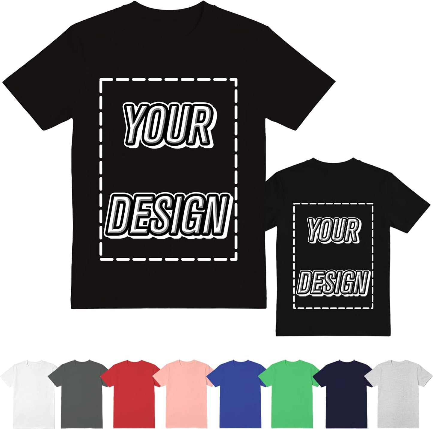 ISUNMEA Custom for Men Women, Personalized Photo Gift - Adult & Kids T-Shirts, Sweatshirts & Hoodies apparel design preview 1