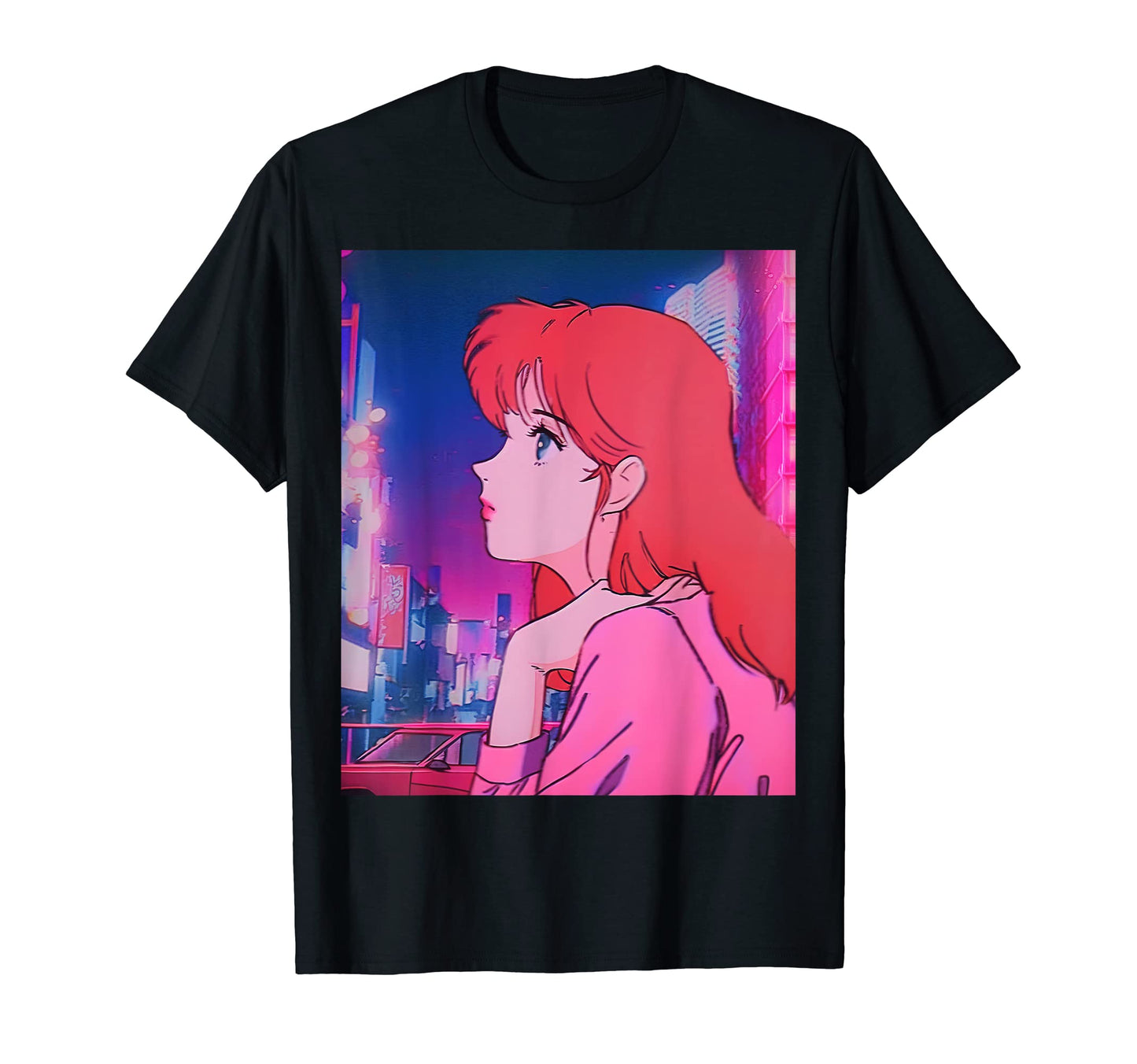 Japanese Aesthetics Vaporwave 80S Anime T-Shirt - Streetwear Style Unisex - T-Shirt, Sweatshirt, Hoodie