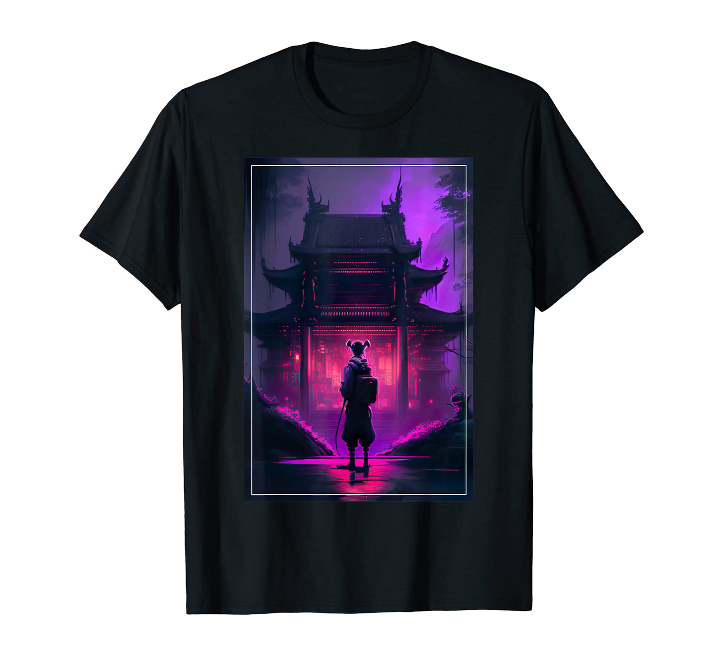Japanese Anime Vaporwave Aesthetic T-Shirt - Custom Art Print for Adults - T-Shirt, Sweatshirt, Hoodie