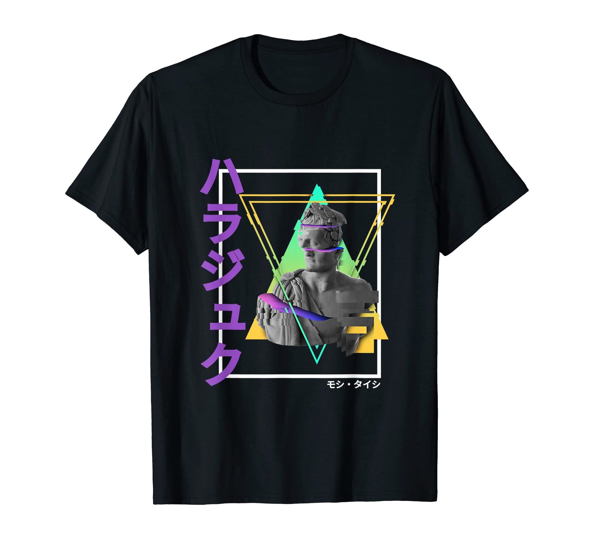 Vaporwave Statue Aesthetic Art T-Shirt - Streetwear Style for Adults - T-Shirt, Sweatshirt, Hoodie