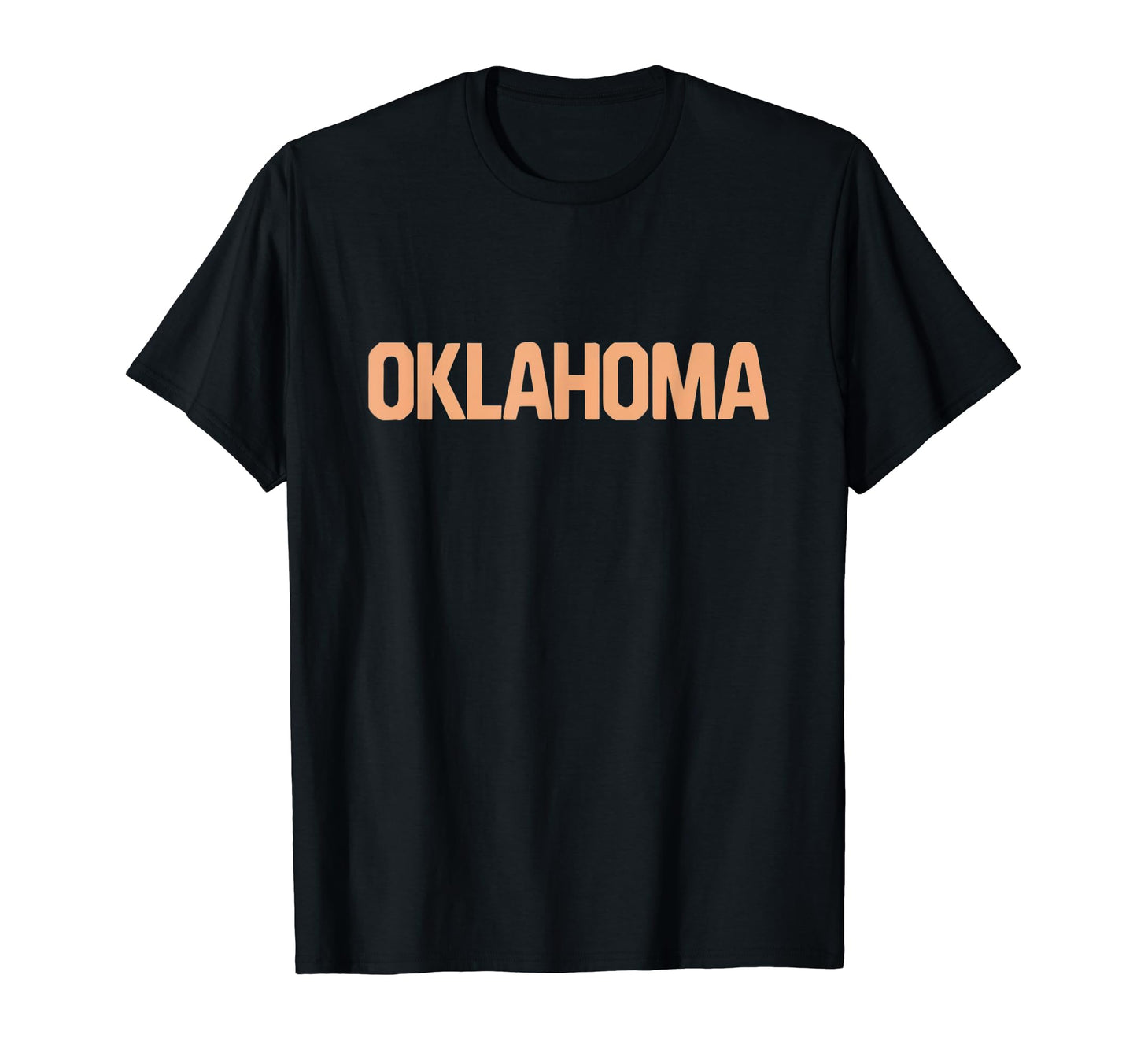 Oklahoma America Usa State Minimal T-Shirt - Unique Graphic Unisex - T-Shirt, Sweatshirt, Hoodie