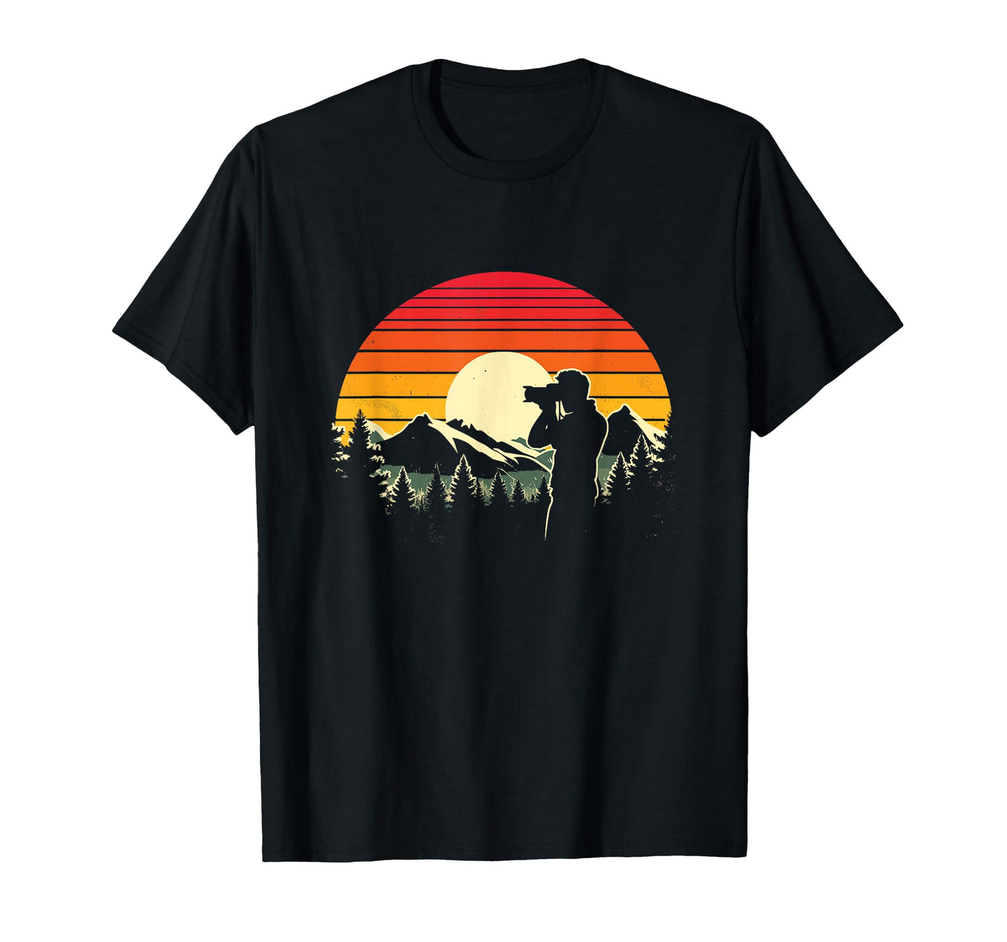 Photographer Sunset Photography T-Shirt - Aesthetic Graphic for Adults - T-Shirt, Sweatshirt, Hoodie