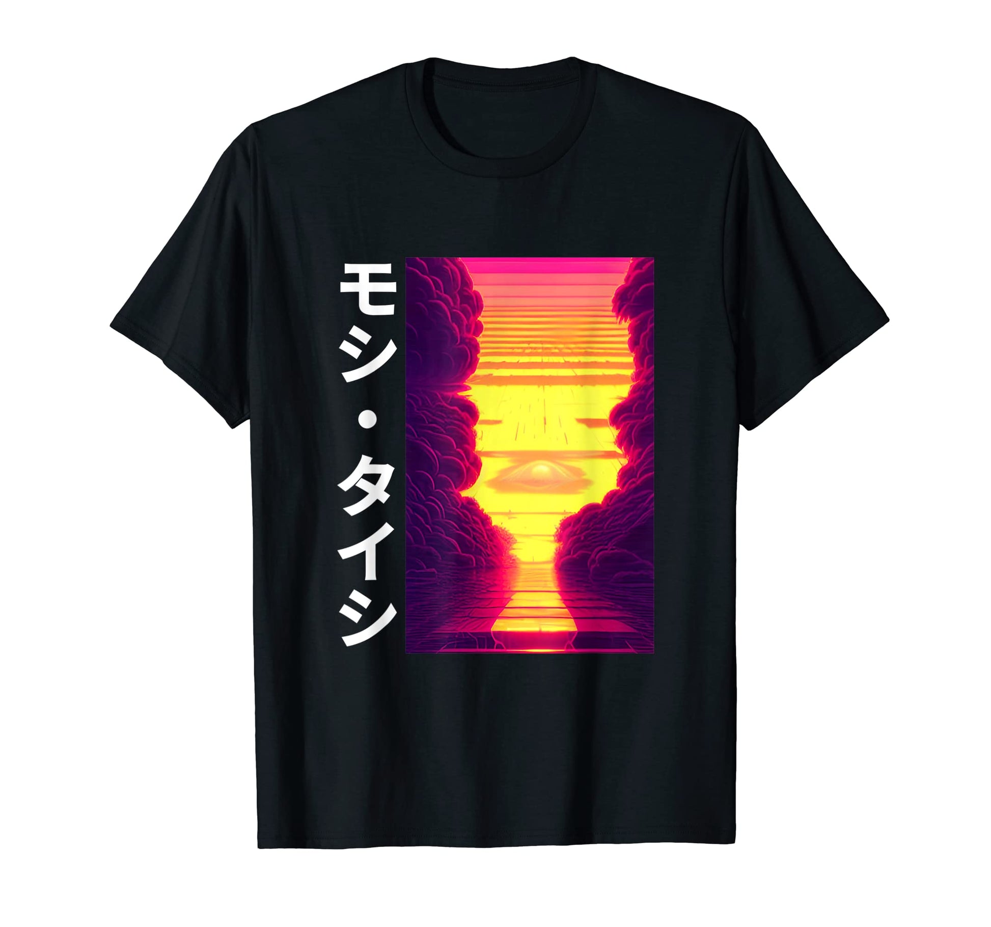 90S Synthwave Japanese Vaporwave Art T-Shirt - Trendy Graphic Men Women - T-Shirt, Sweatshirt, Hoodie