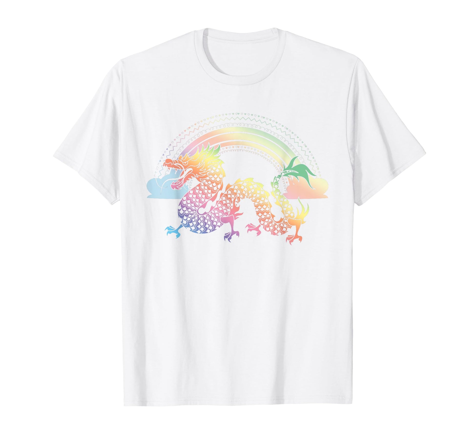 Manga Aesthetic Rainbow Chinese T-Shirt - Casual Everyday Wear Unisex - T-Shirt, Sweatshirt, Hoodie