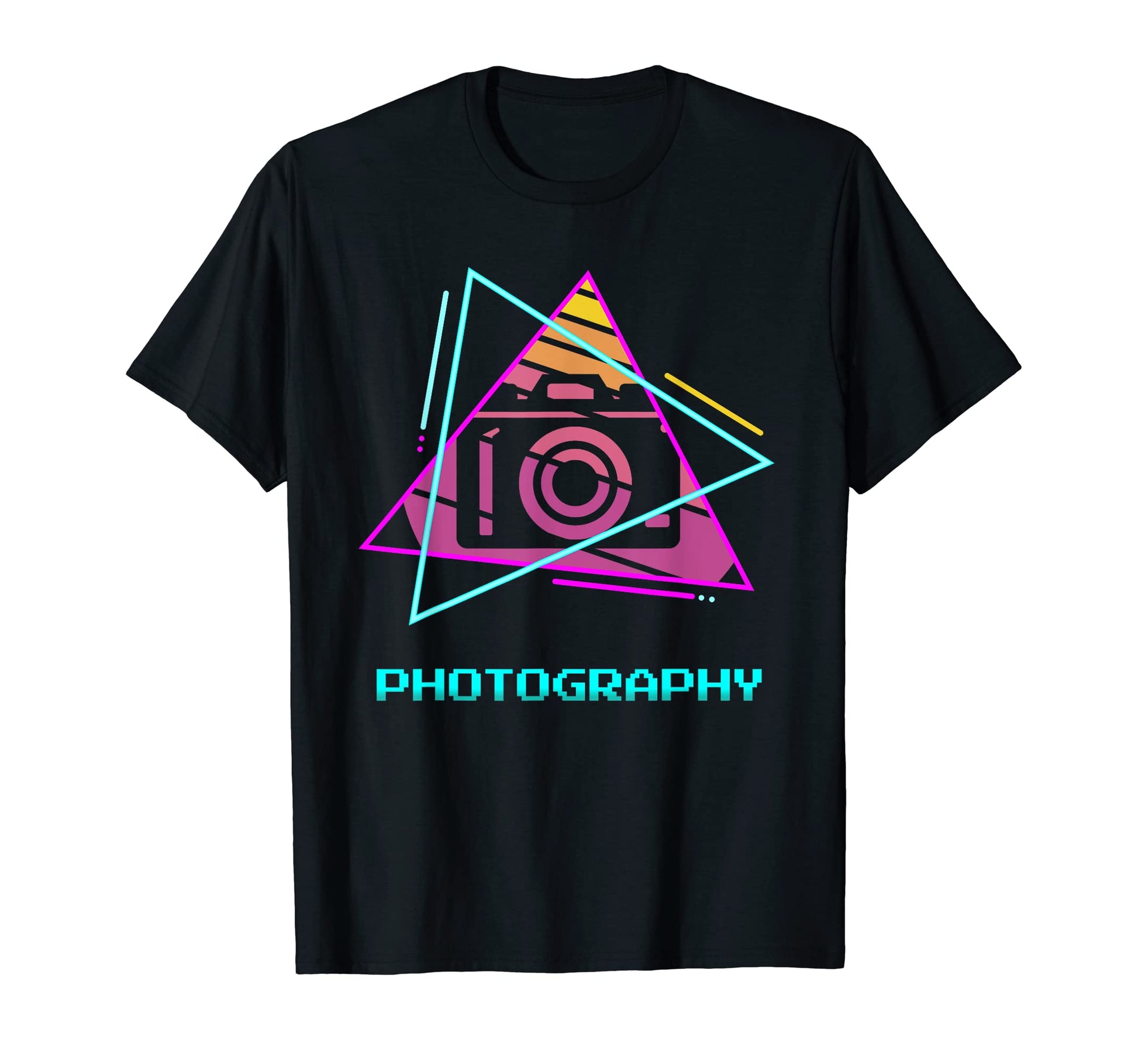 Photography Camera Photographer T-Shirt - Custom Art Print Men Women - T-Shirt, Sweatshirt, Hoodie