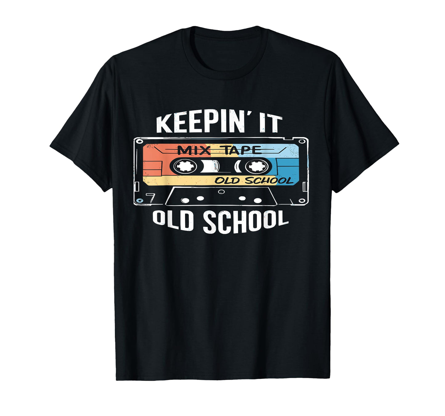 Old School Hip Hop 80S 90S Mixtape T T-Shirt - Aesthetic Graphic Men Women - T-Shirt, Sweatshirt, Hoodie