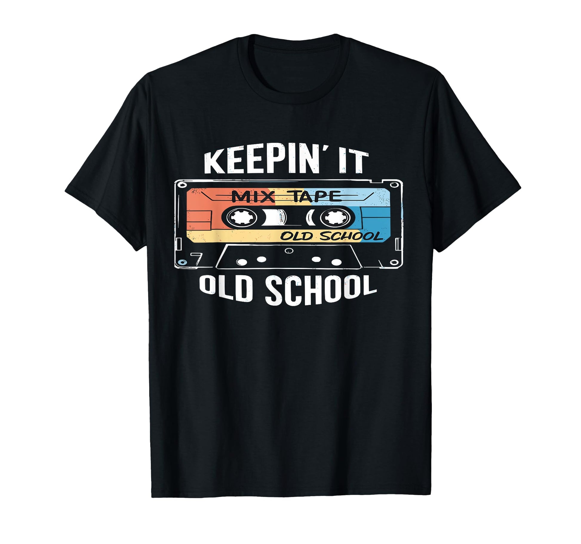 Old School Hip Hop 80S 90S Mixtape T T-Shirt - Aesthetic Graphic Men Women - T-Shirt, Sweatshirt, Hoodie