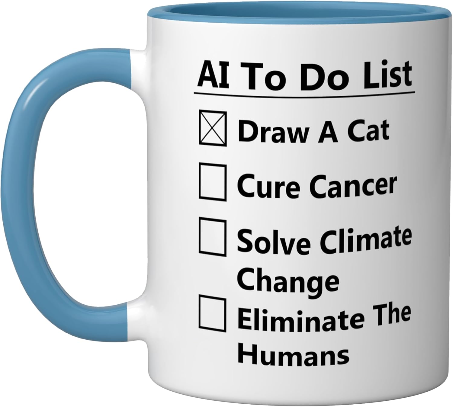 AGI Chatbot Robot Meme Humor Merch - Adult & Kids T-Shirts, Sweatshirts & Hoodies apparel design preview 1