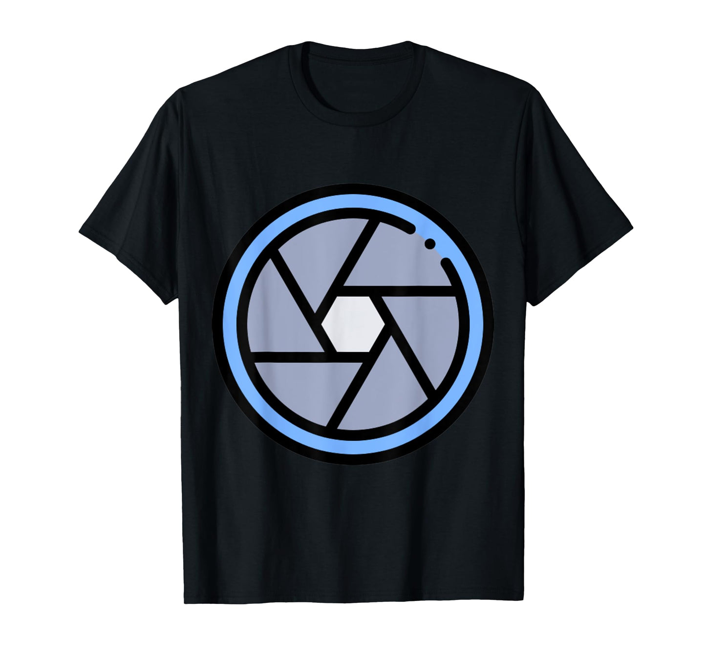 Photography Aperture Camera Lens T-Shirt - Fun Novelty Design Men Women - T-Shirt, Sweatshirt, Hoodie