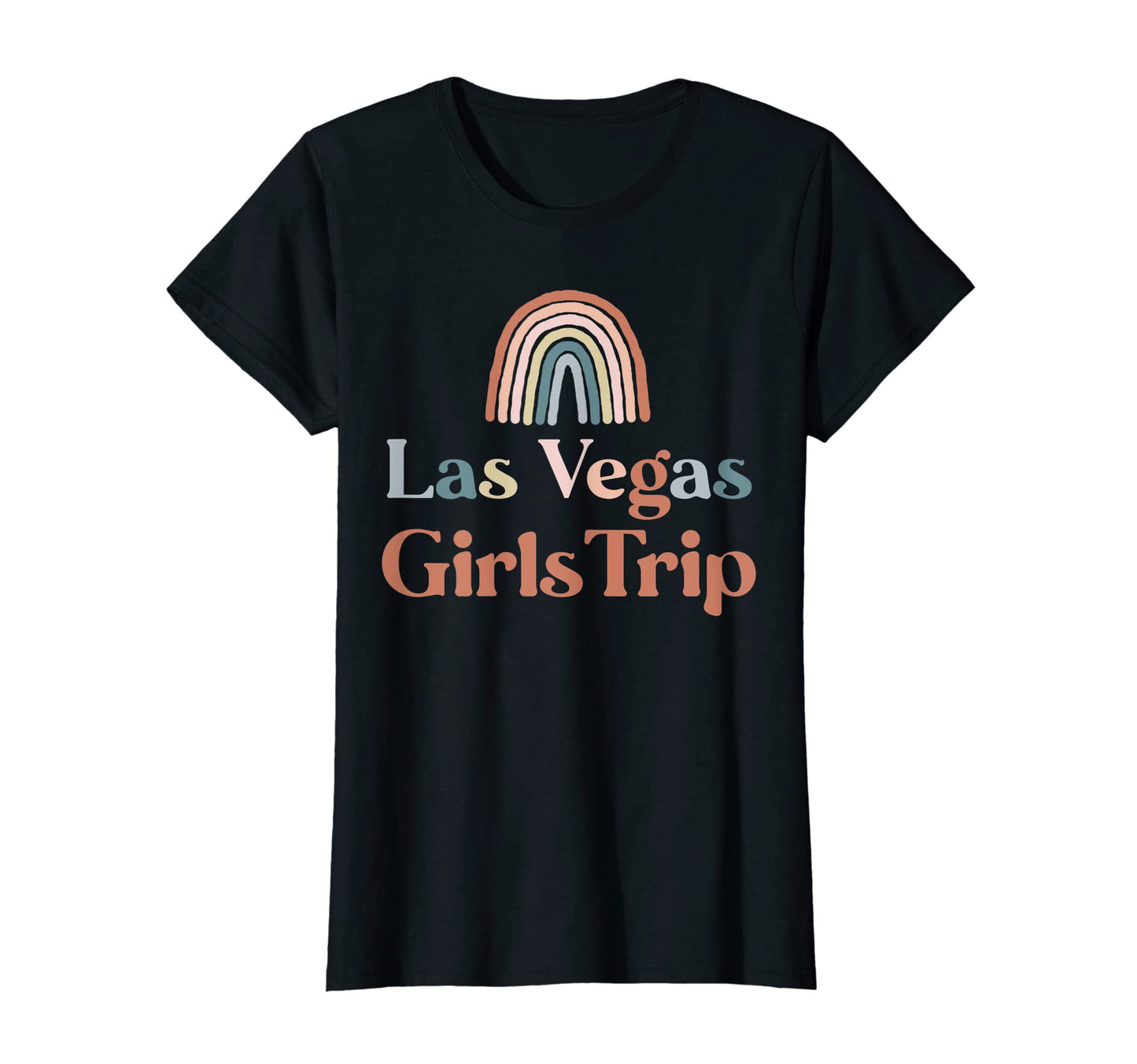 Womens Las Vegas Trip Boho Rainbow Group T-Shirt - Graphic Print Unisex - T-Shirt, Sweatshirt, Hoodie